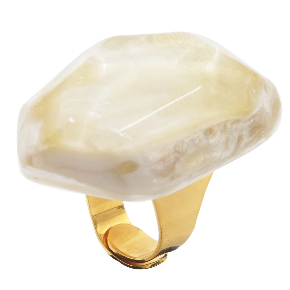 Diana Stone Adjustable Ring