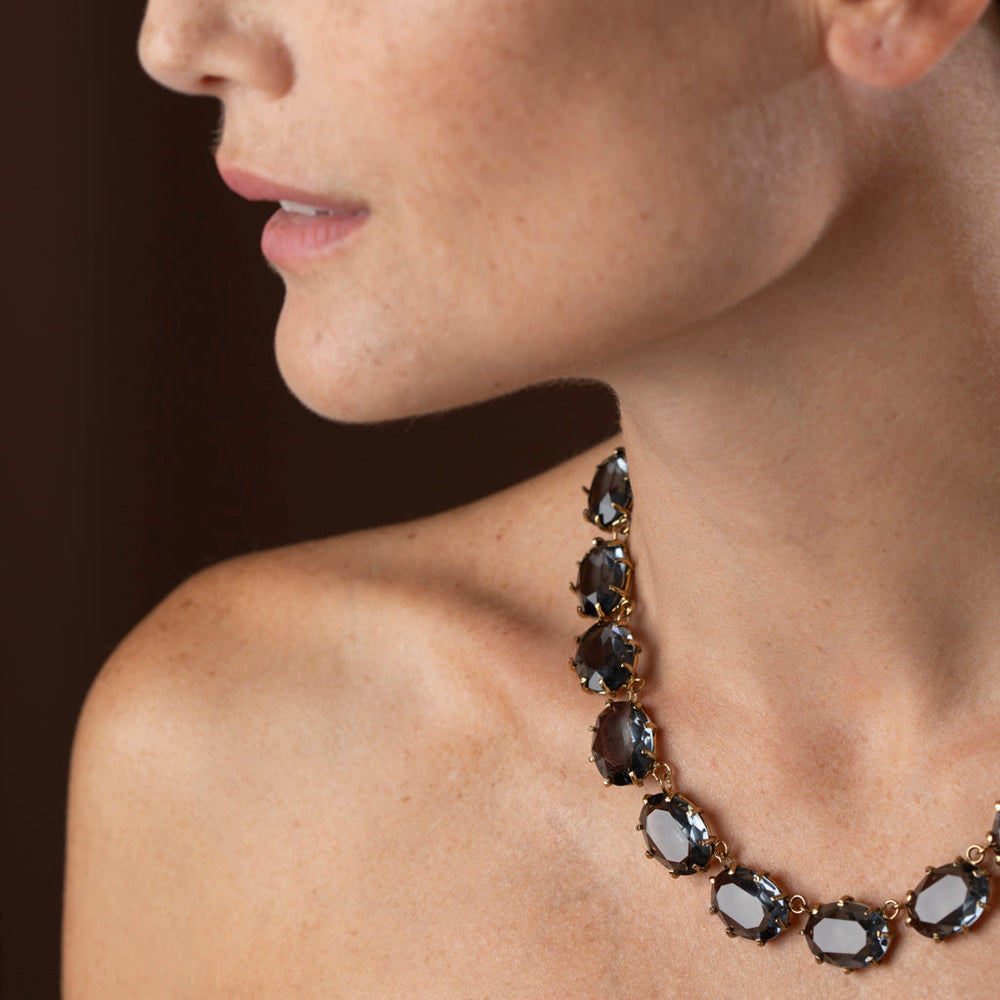 Anita Necklace Dark grey