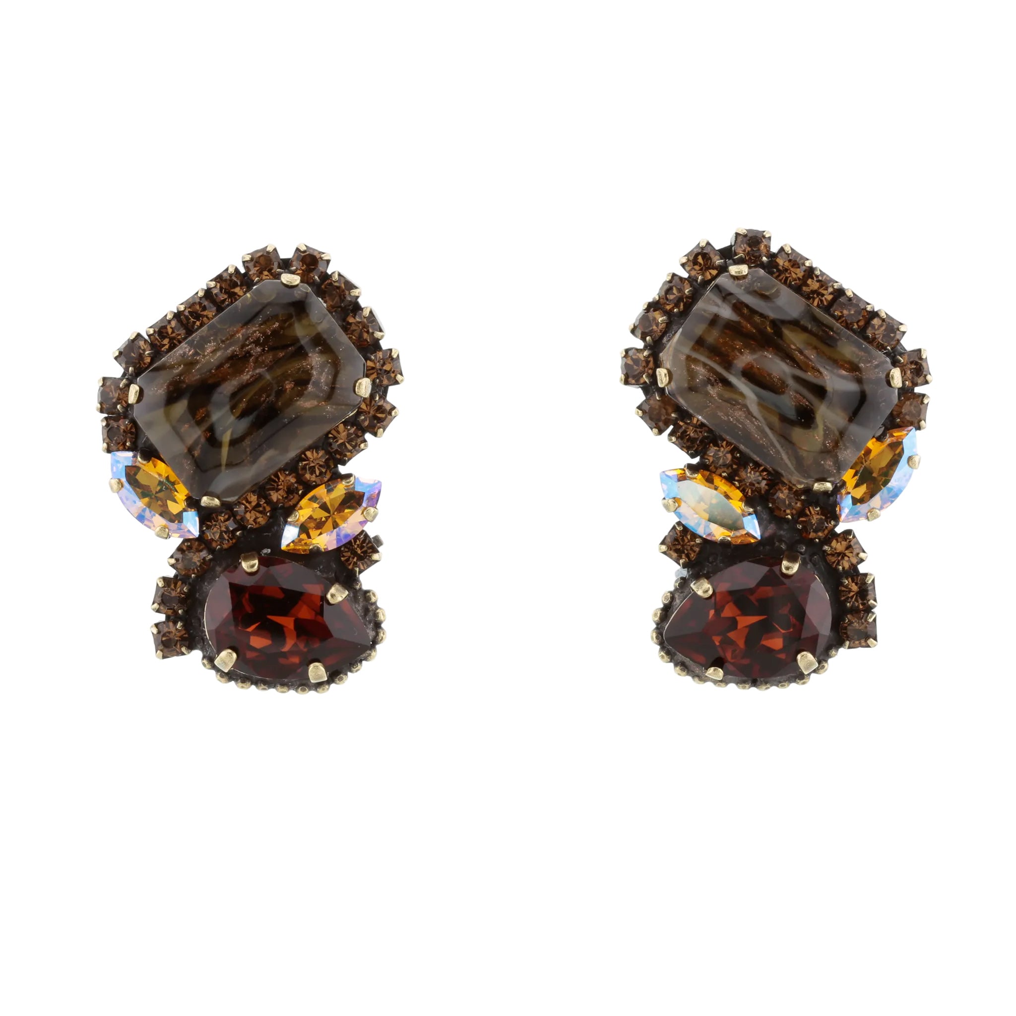 Earrings No 79433E31503 - Amber