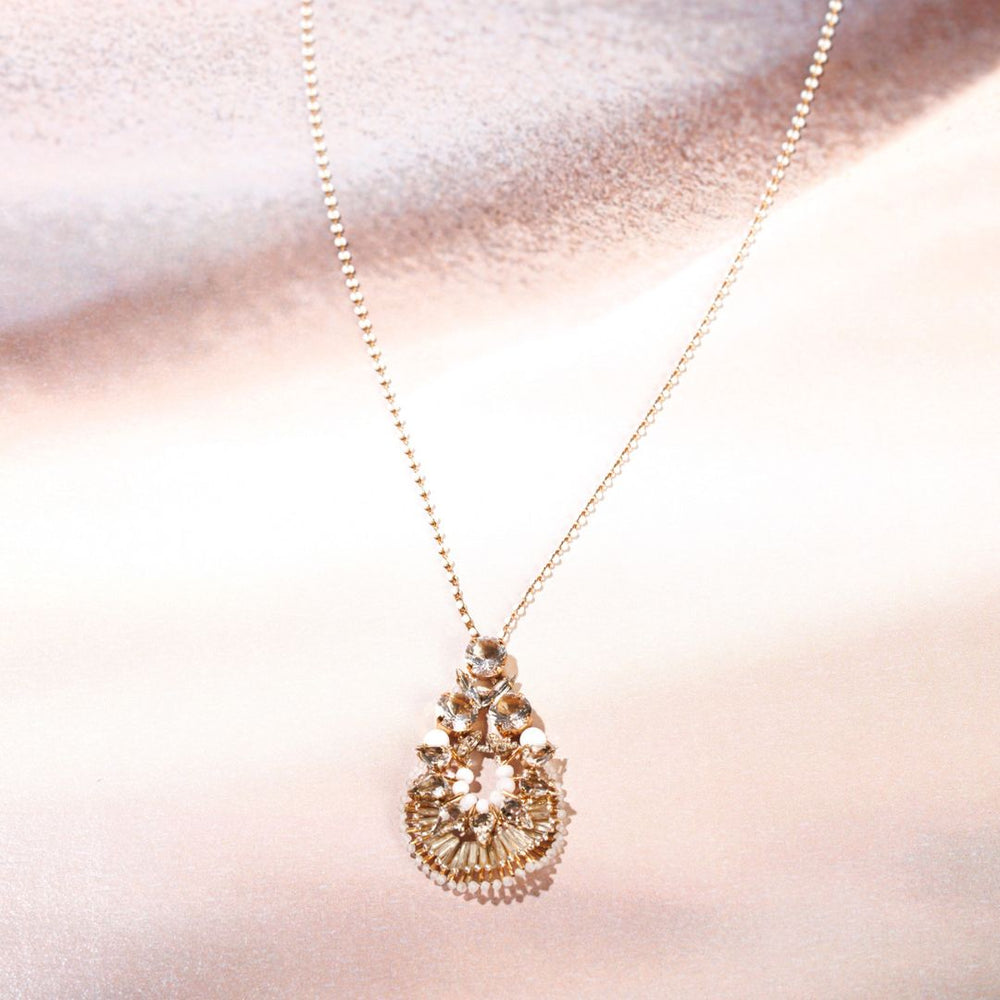 Solstizio Crystal Pendant Necklace