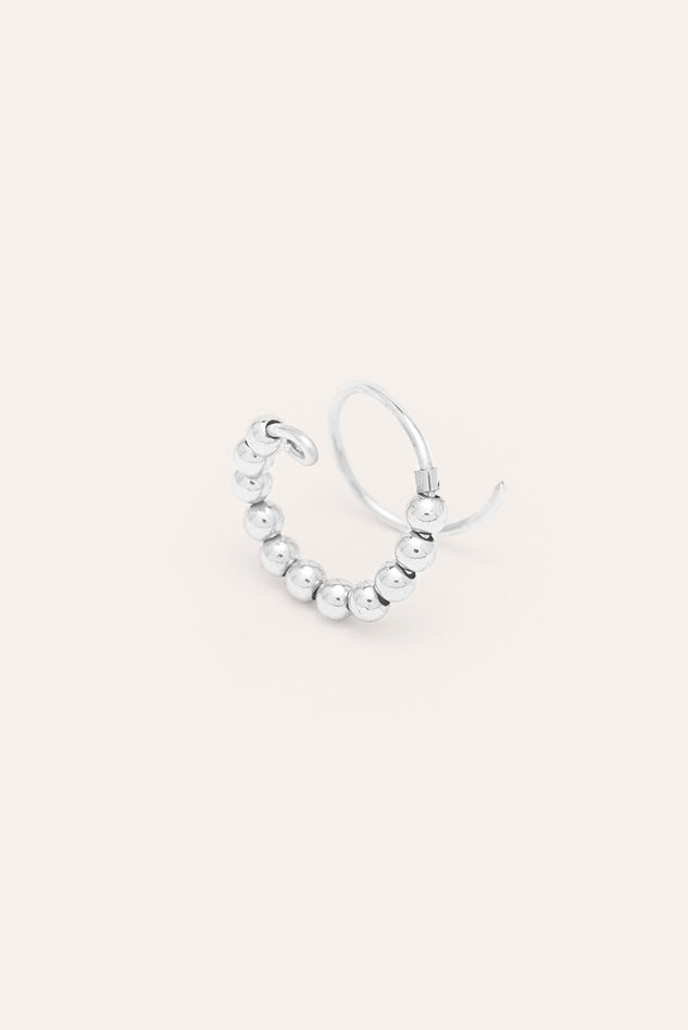 Double ring Fruits d'Or - Silver