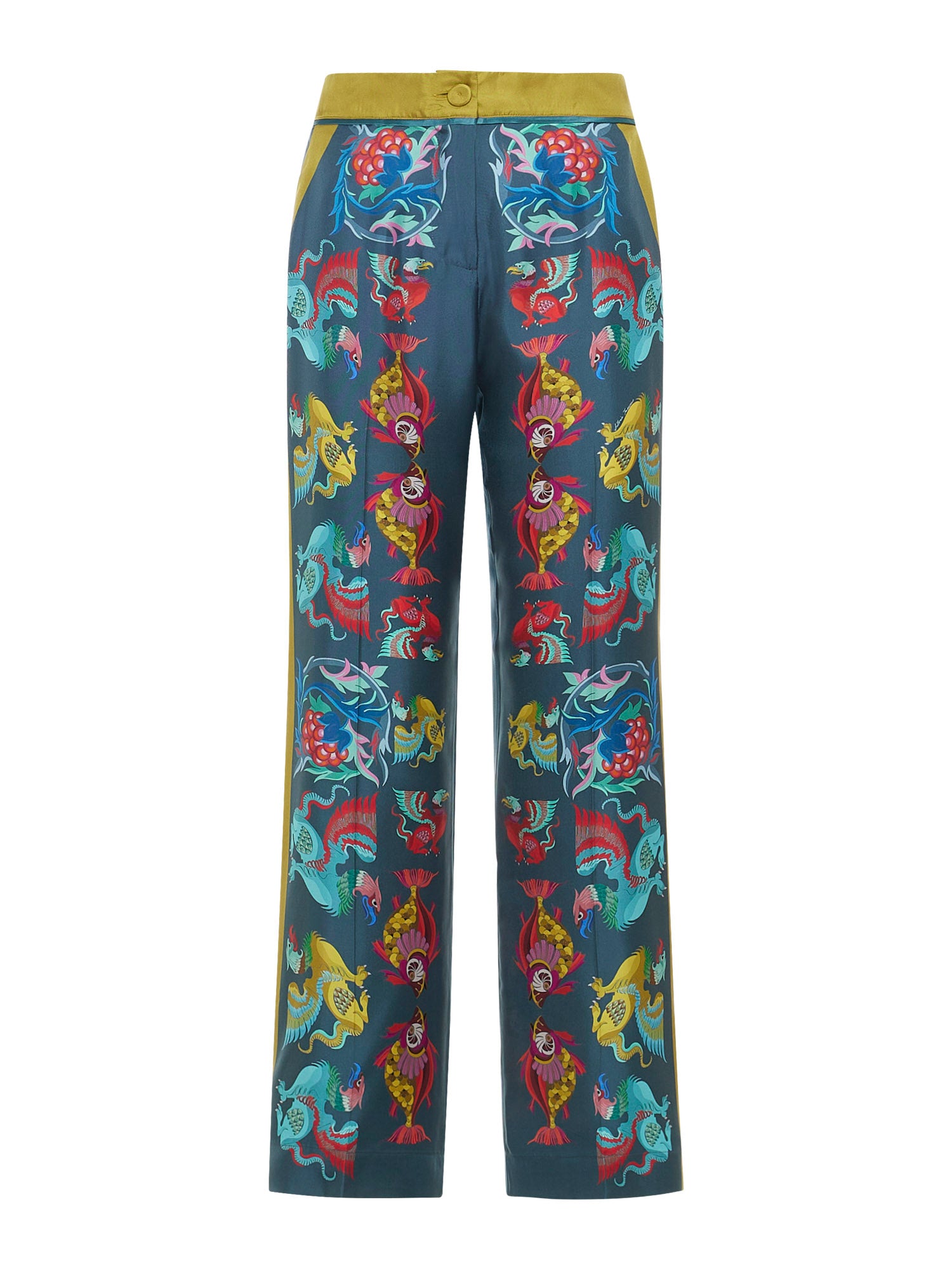 Silk Trousers Griffins