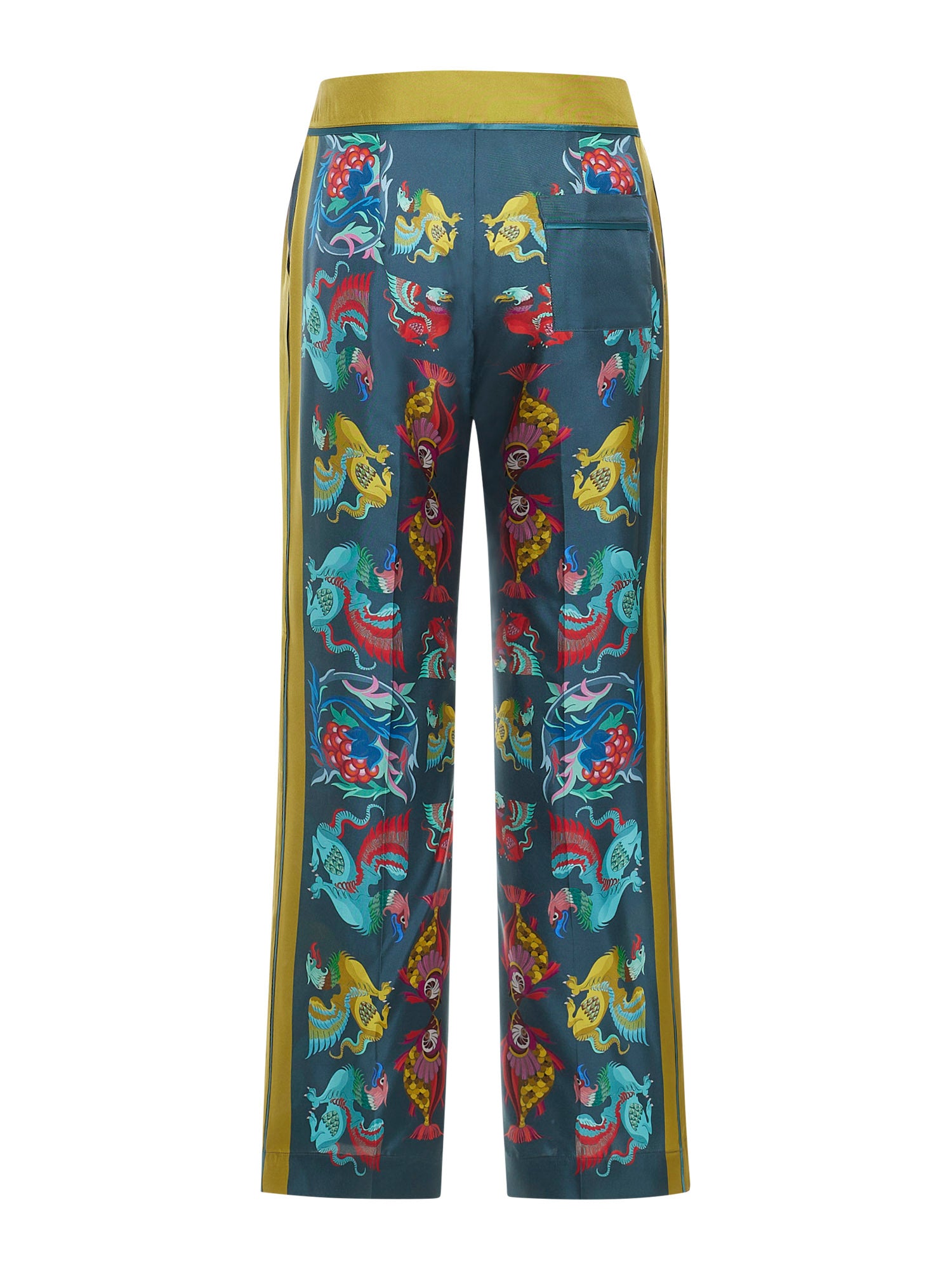 Silk Trousers Griffins