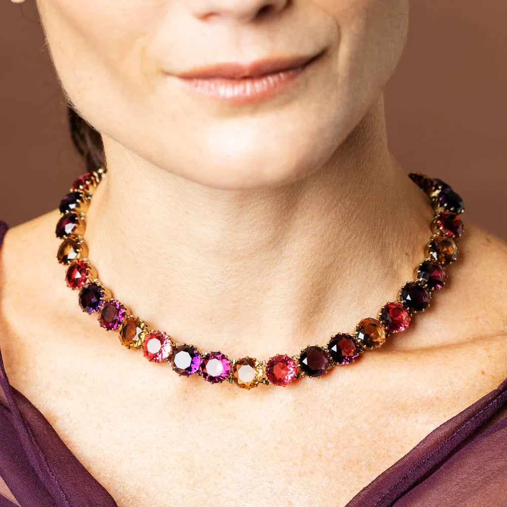 Apollonia Pink Tourmaline Necklace