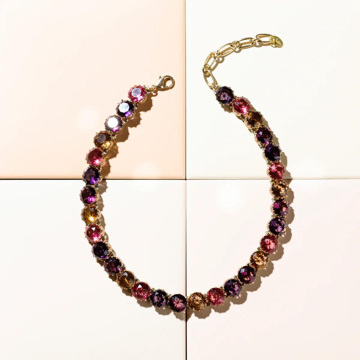 Apollonia Pink Tourmaline Necklace