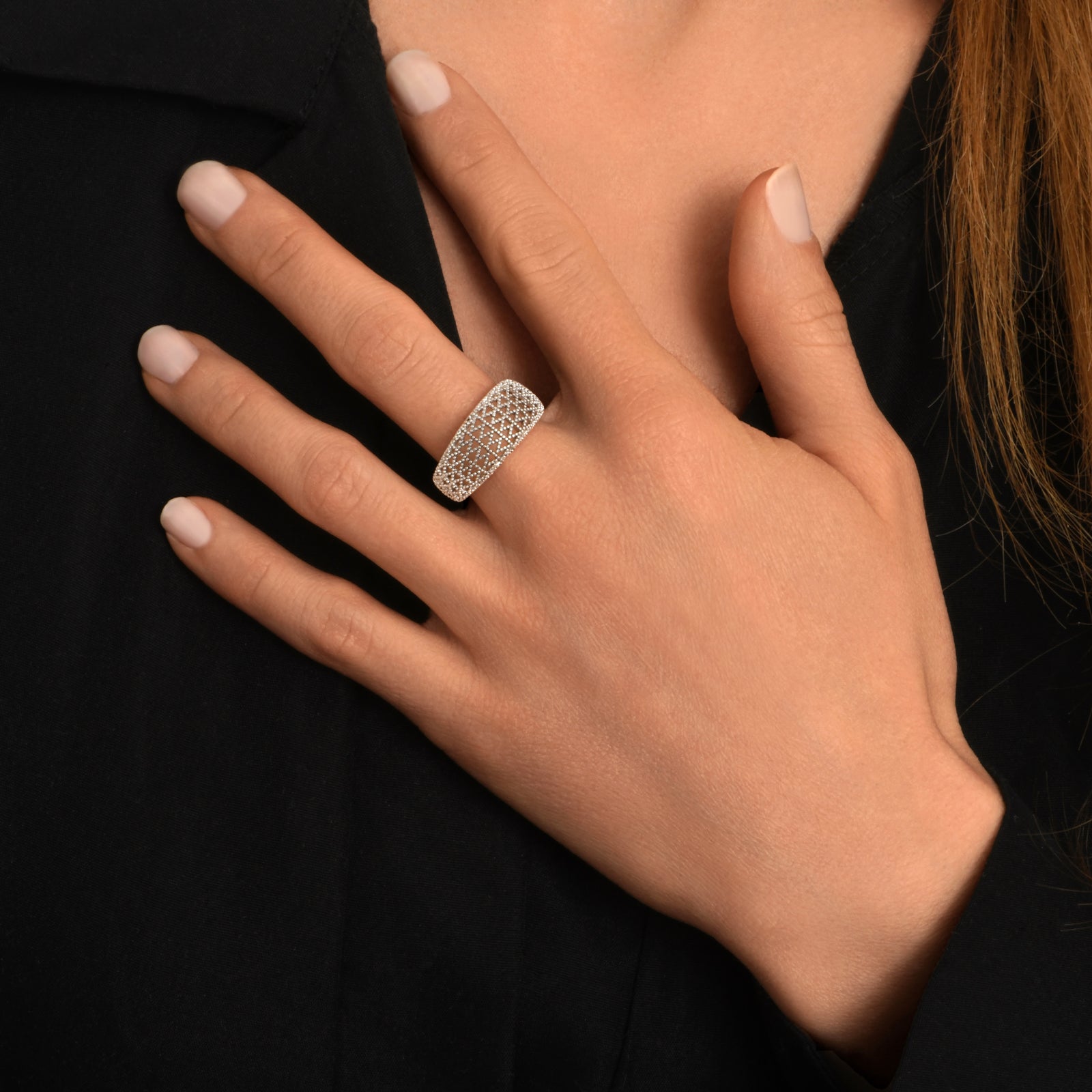 Betty adjustable ring