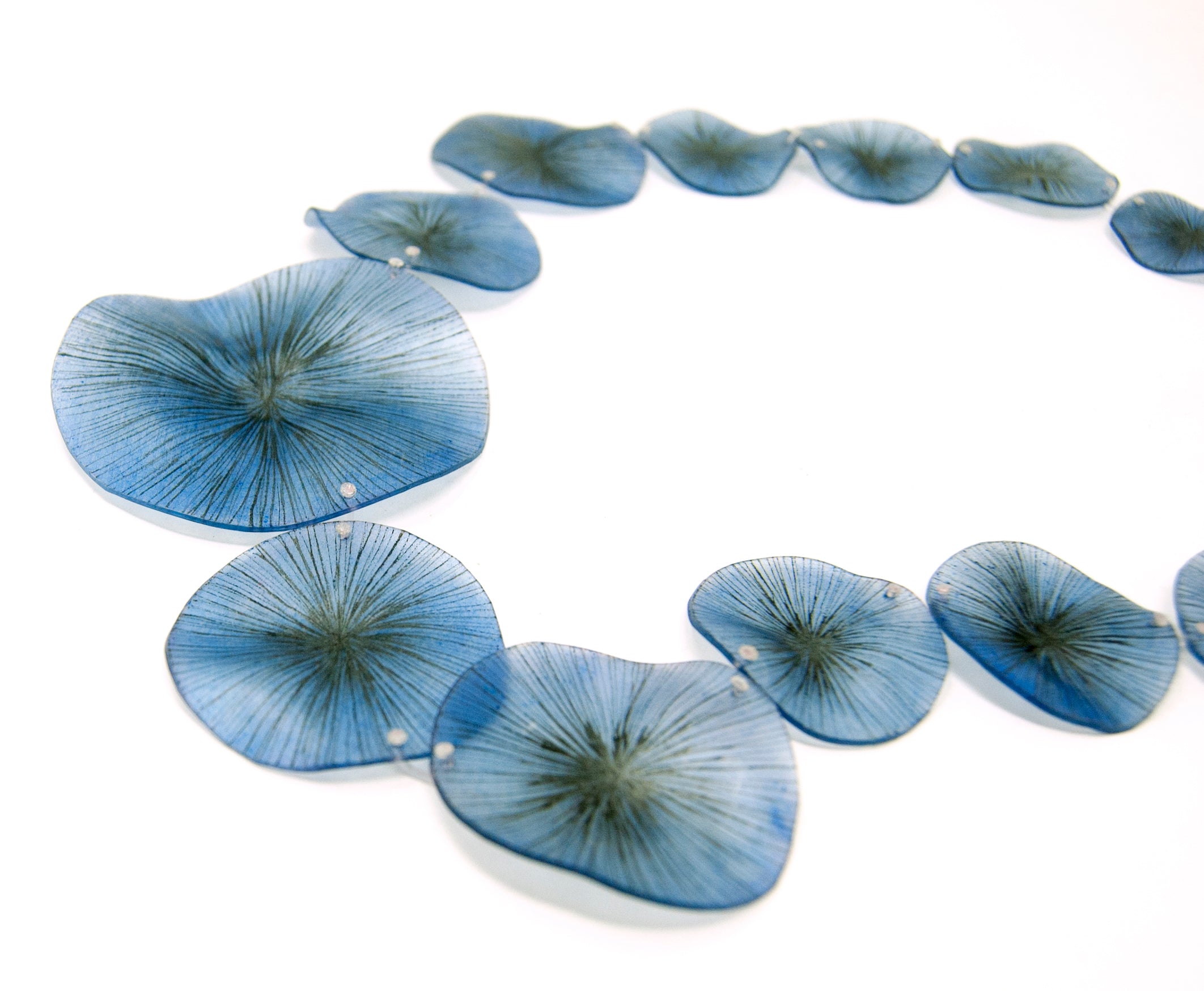 Necklace BLOOM small - Bluette