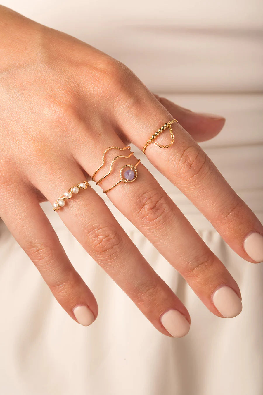 Ring Demi Lune - Gold