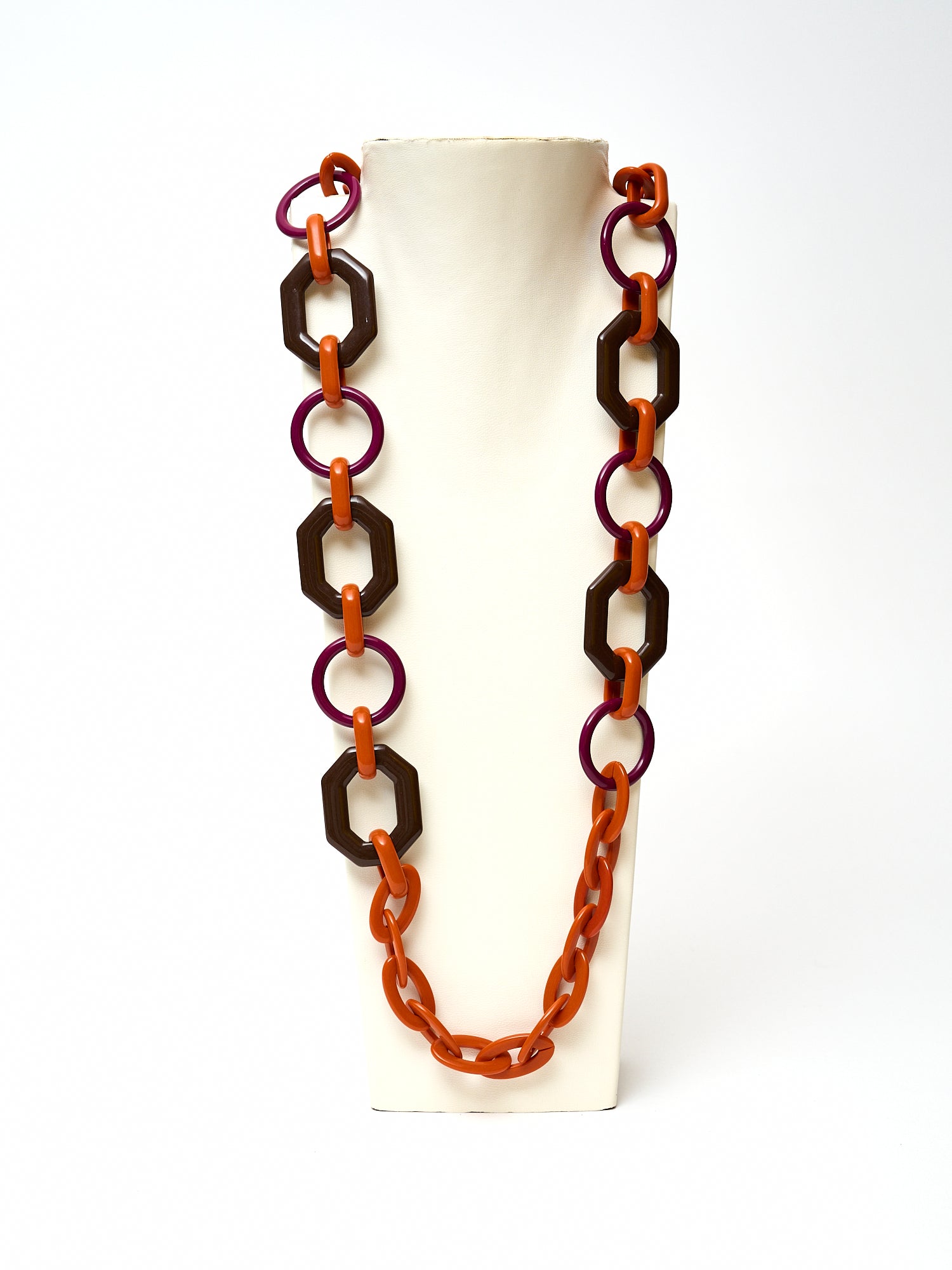 Geometric Resin Necklace C1920-B