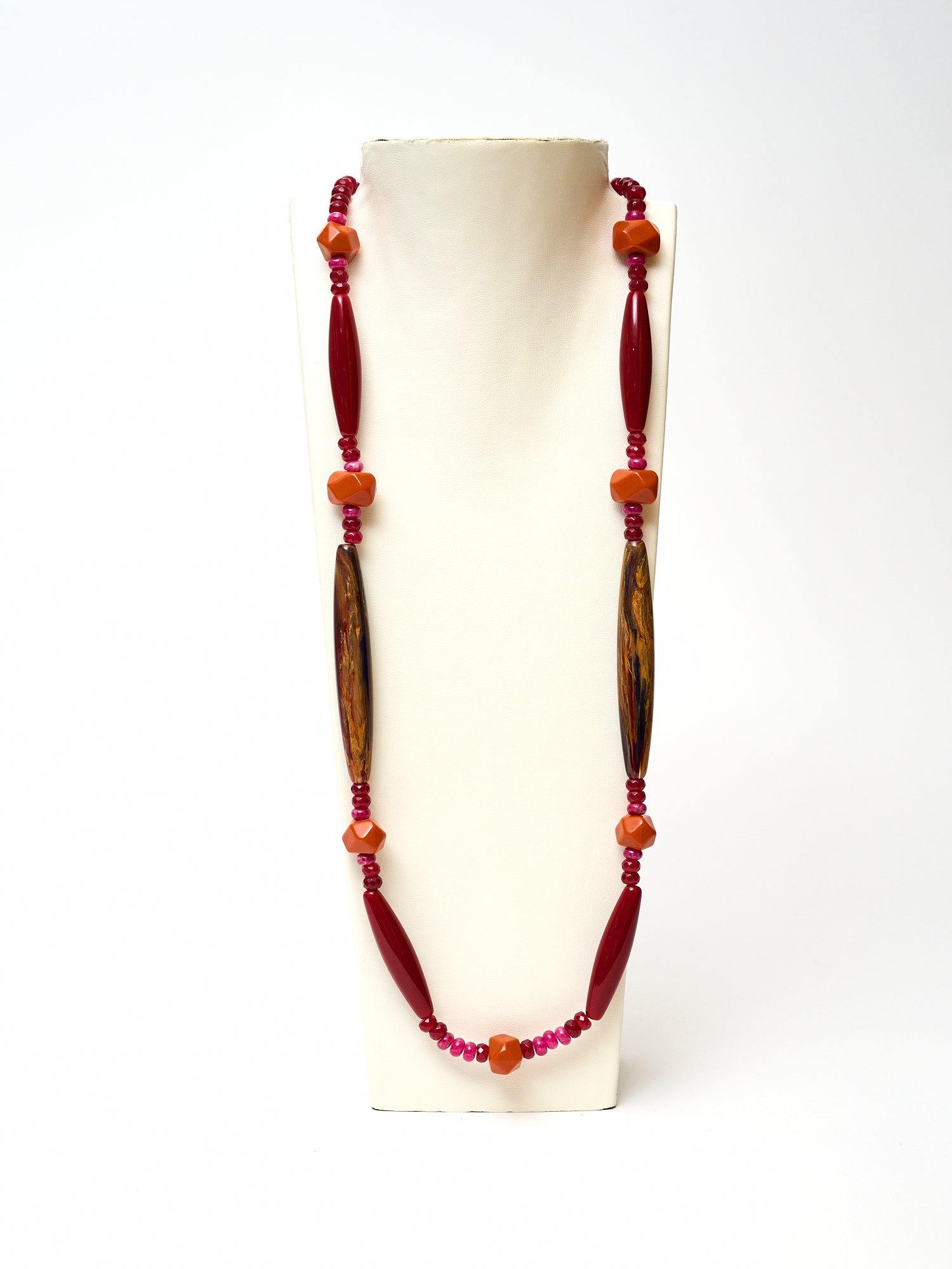 Long Resin Necklace C-1925-B