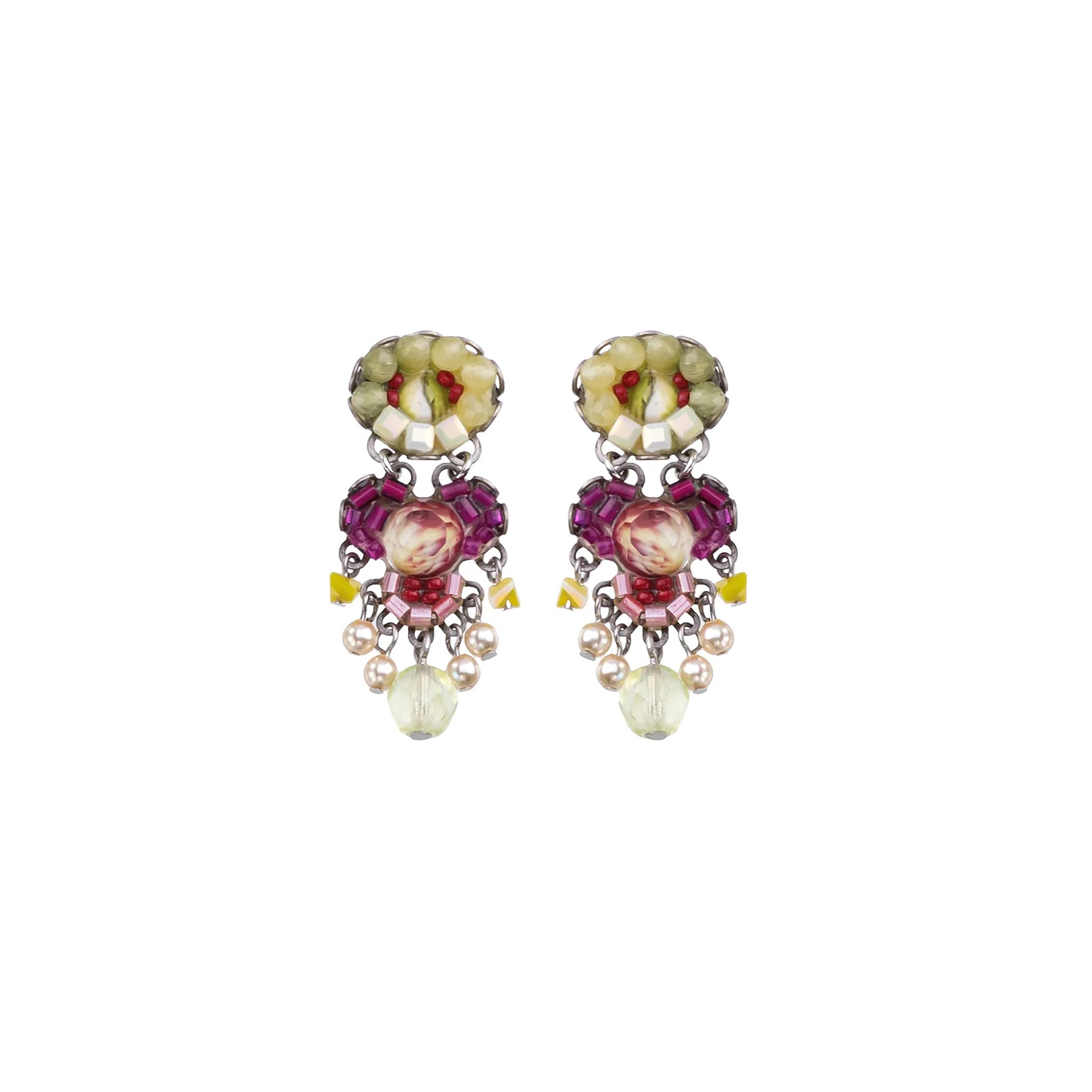 Small Earrings Lemonade Set, Gul