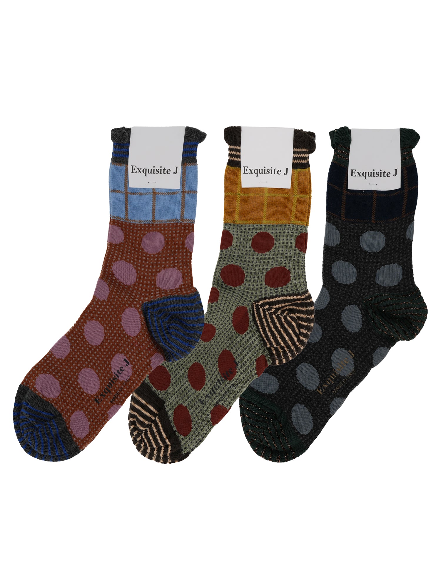 Socks CA18 Olive / Grey