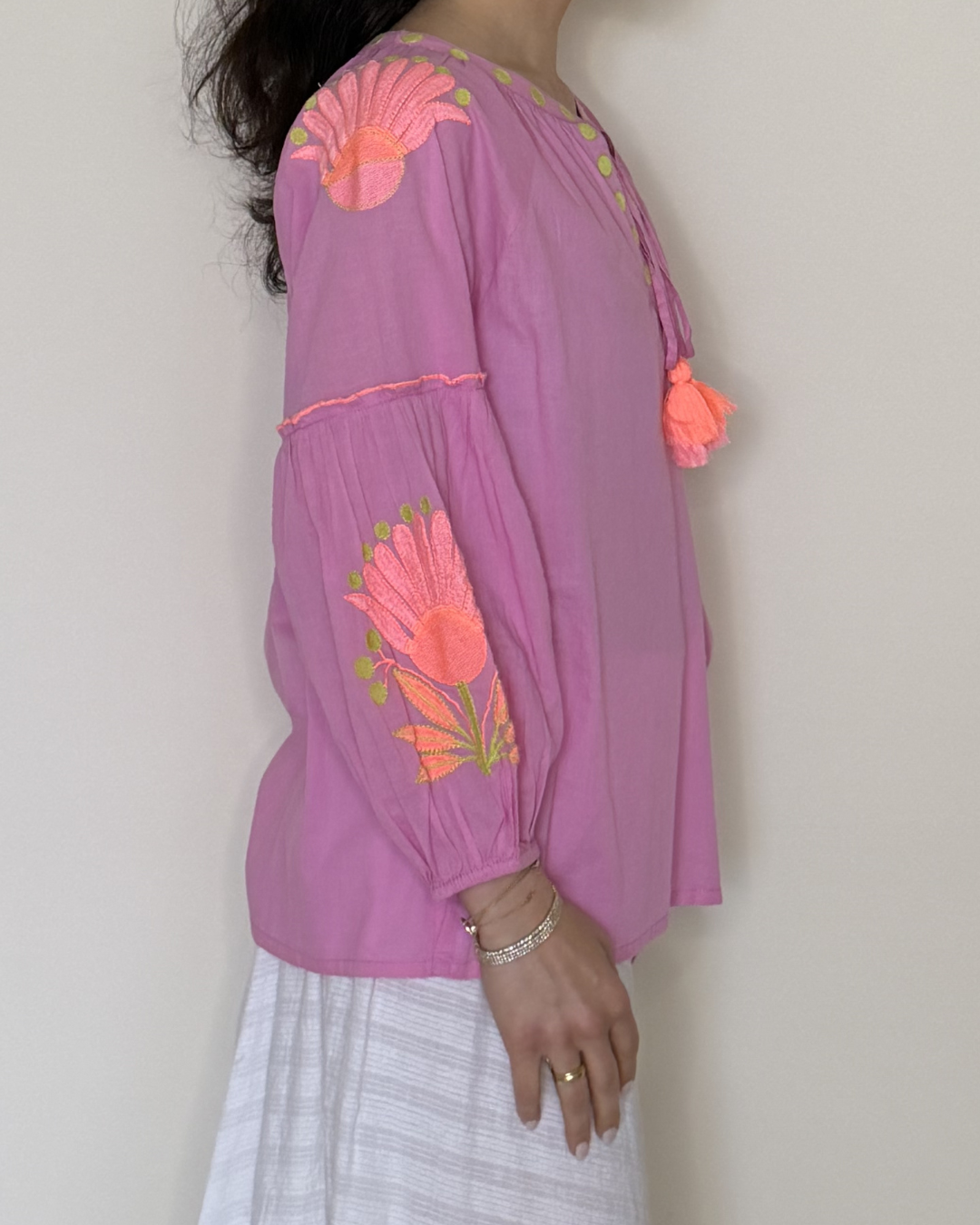 Calendula Cotton Blouse