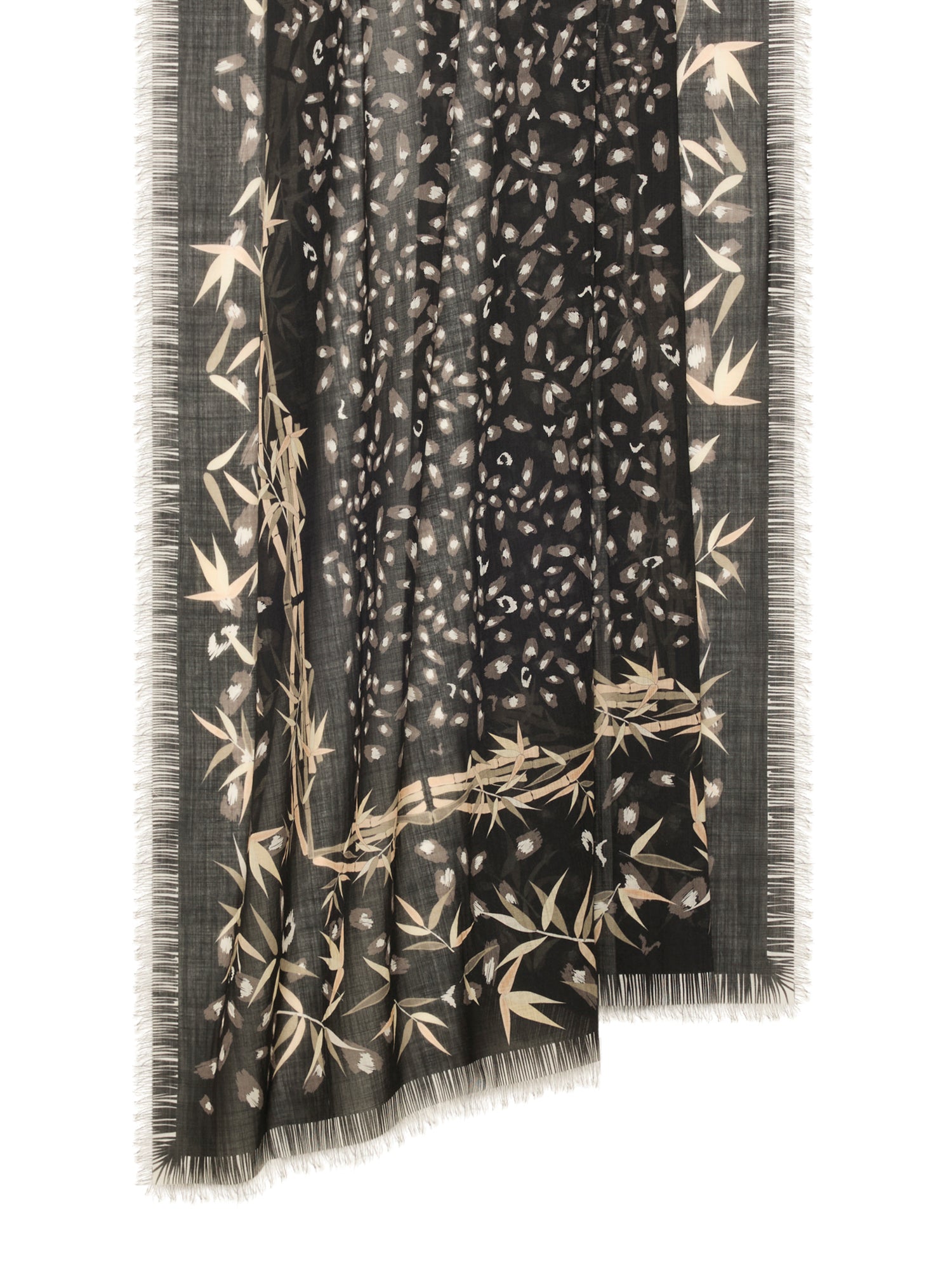 100% Wool Stole Animalier Print