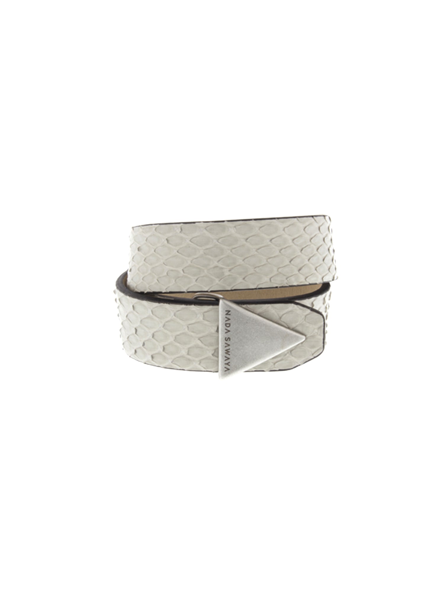 Double Wrap Bracelet - Opaque Off White