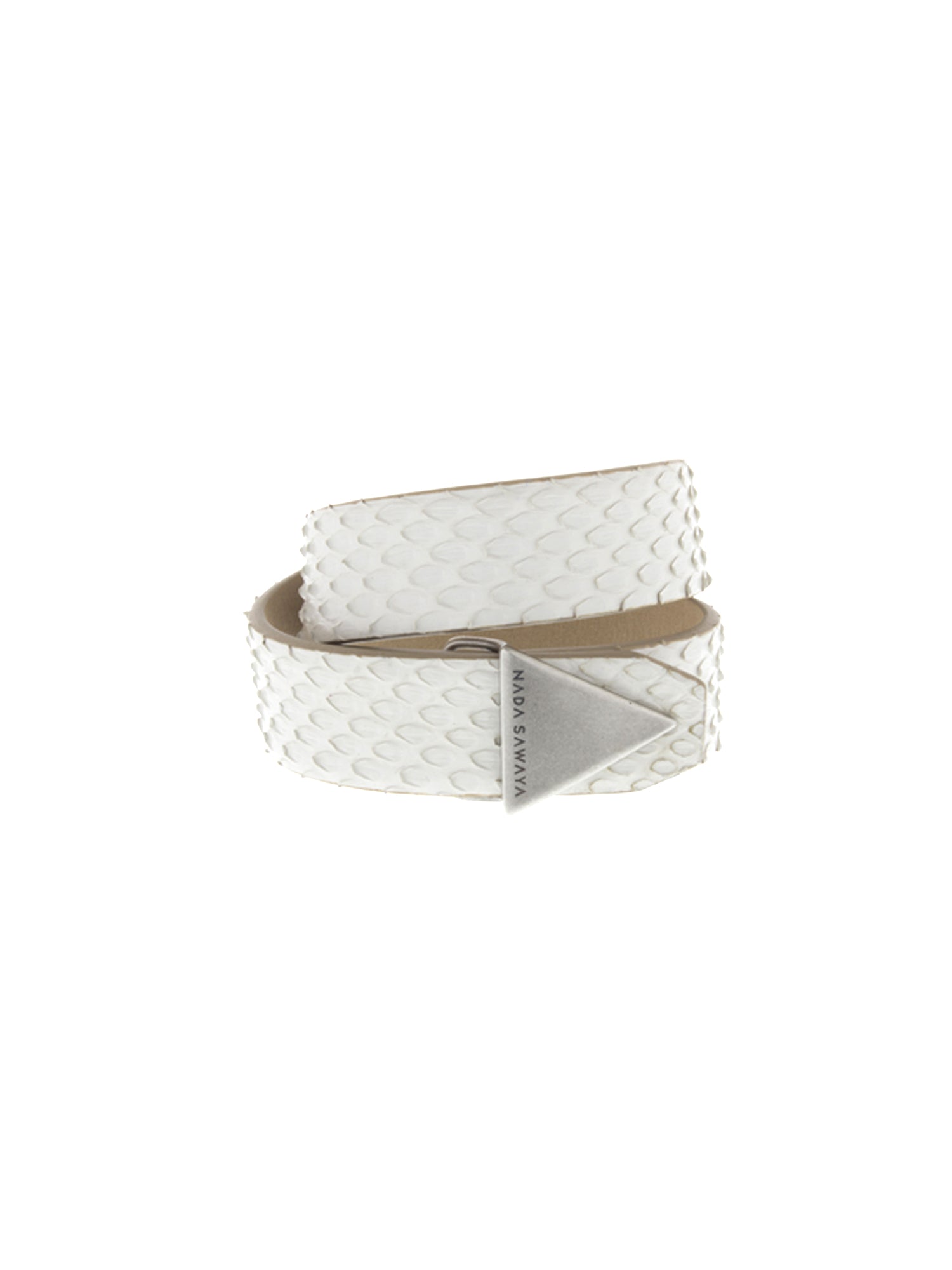 Double Wrap Bracelet - Opaque White