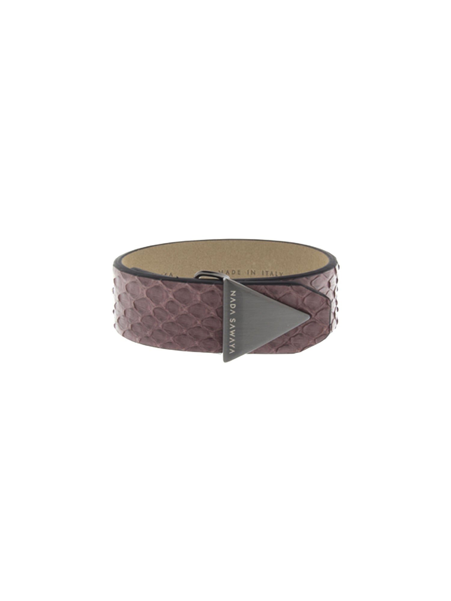 Single Wrap Bracelet - Opaque Burgundy