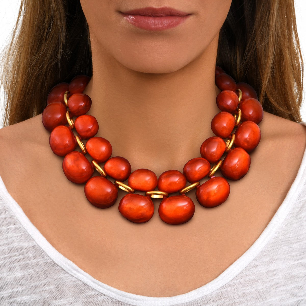 Andrea Bubble Collar Necklace
