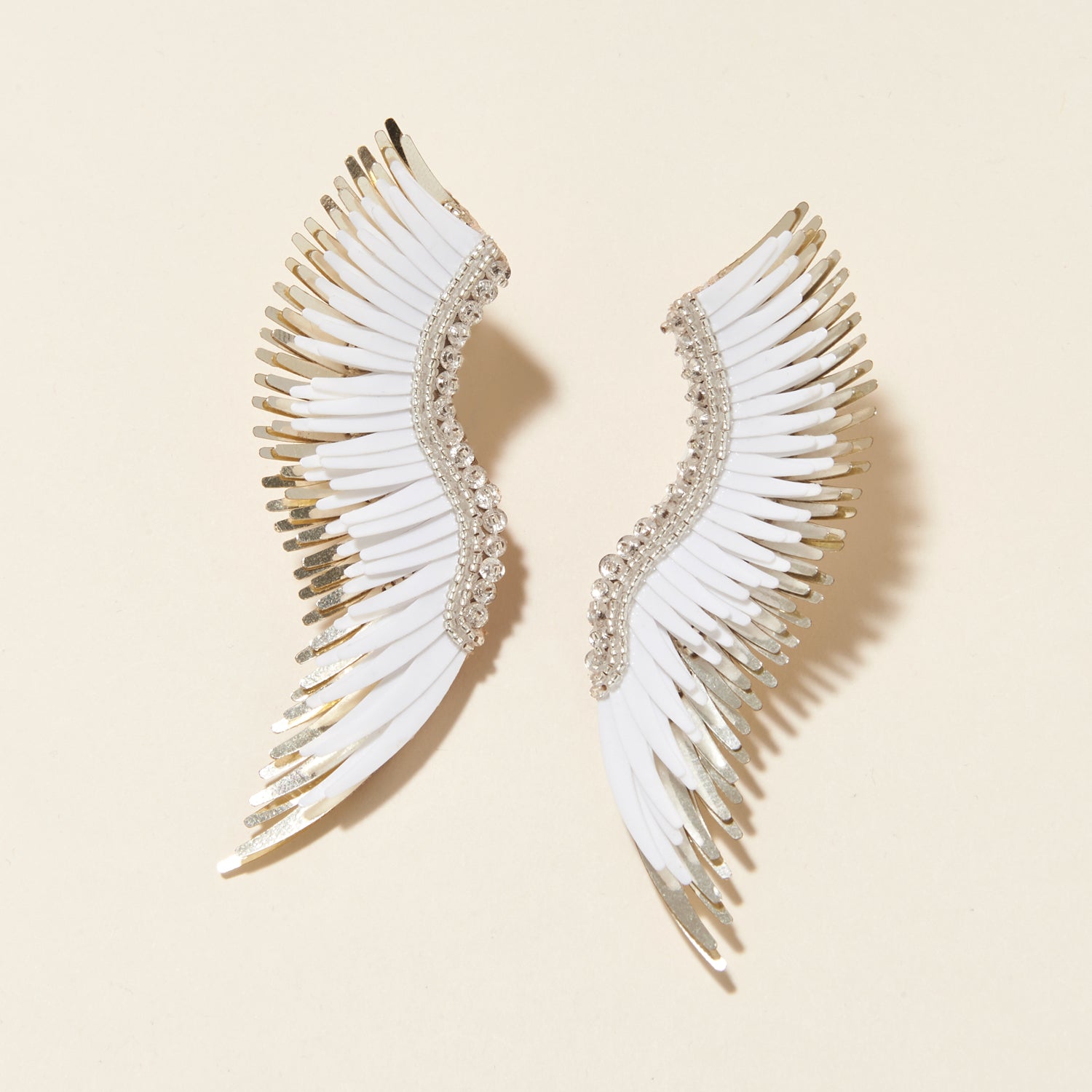 Madeline Earrings - White Gold