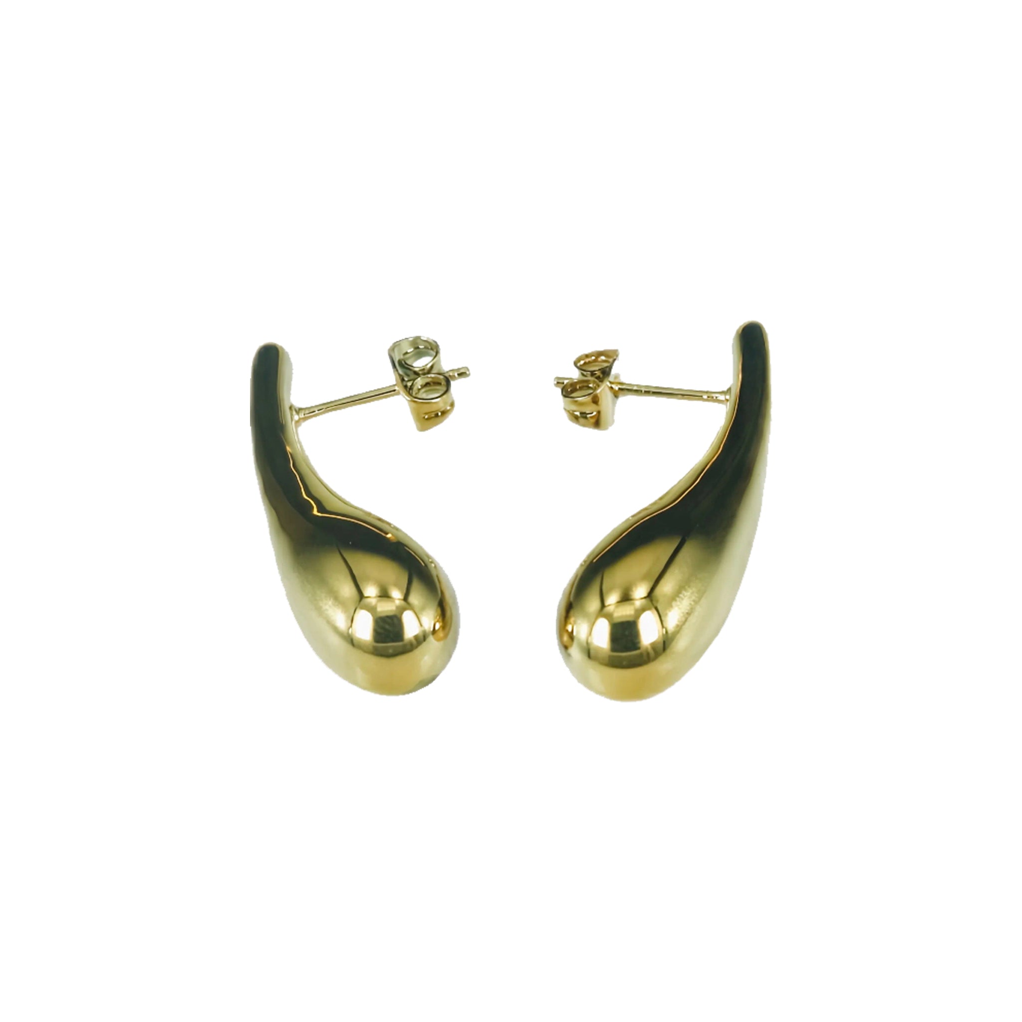 Teardrop Earrings Gold
