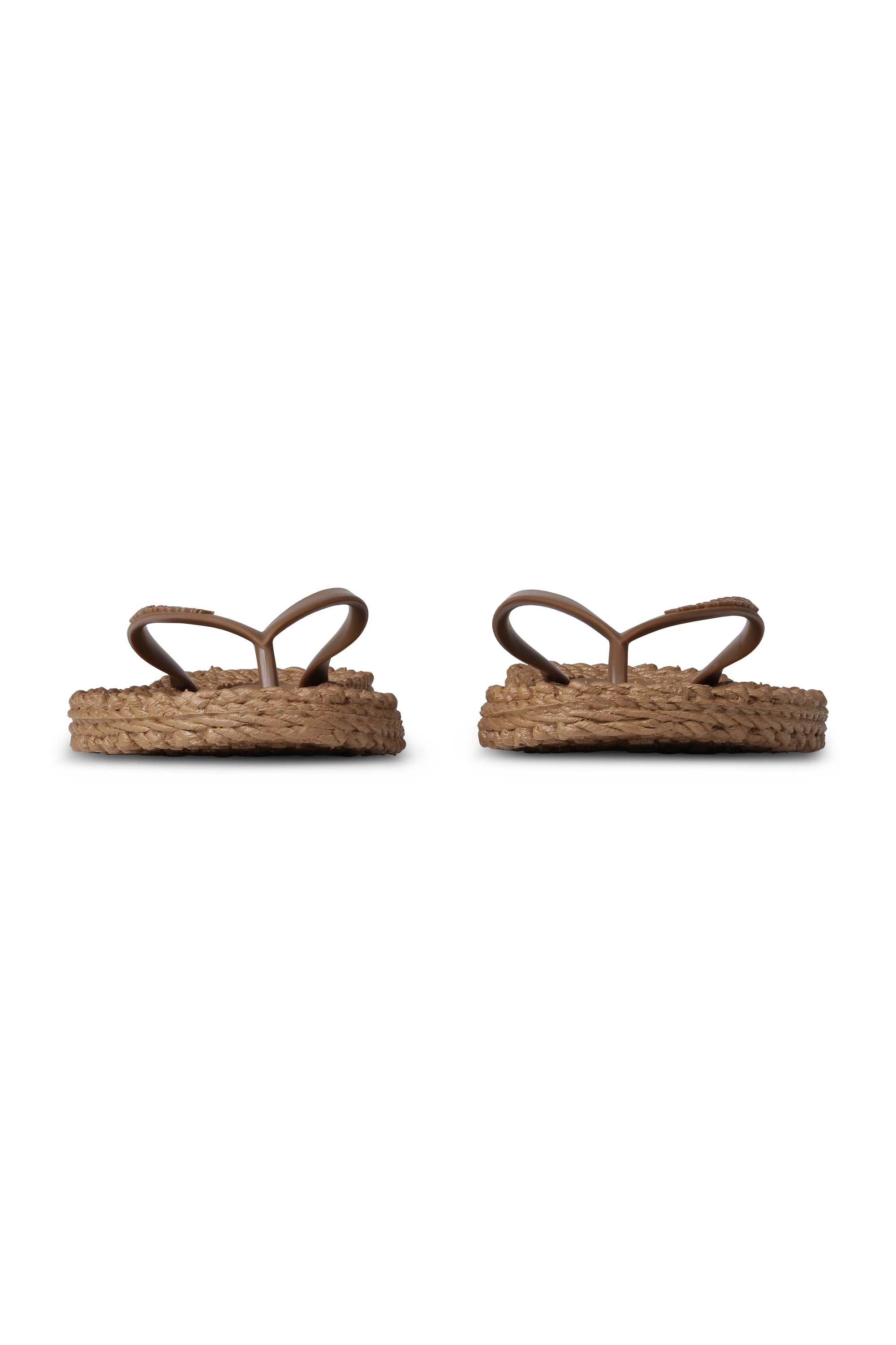 Flip Flop With Logo - Mocca