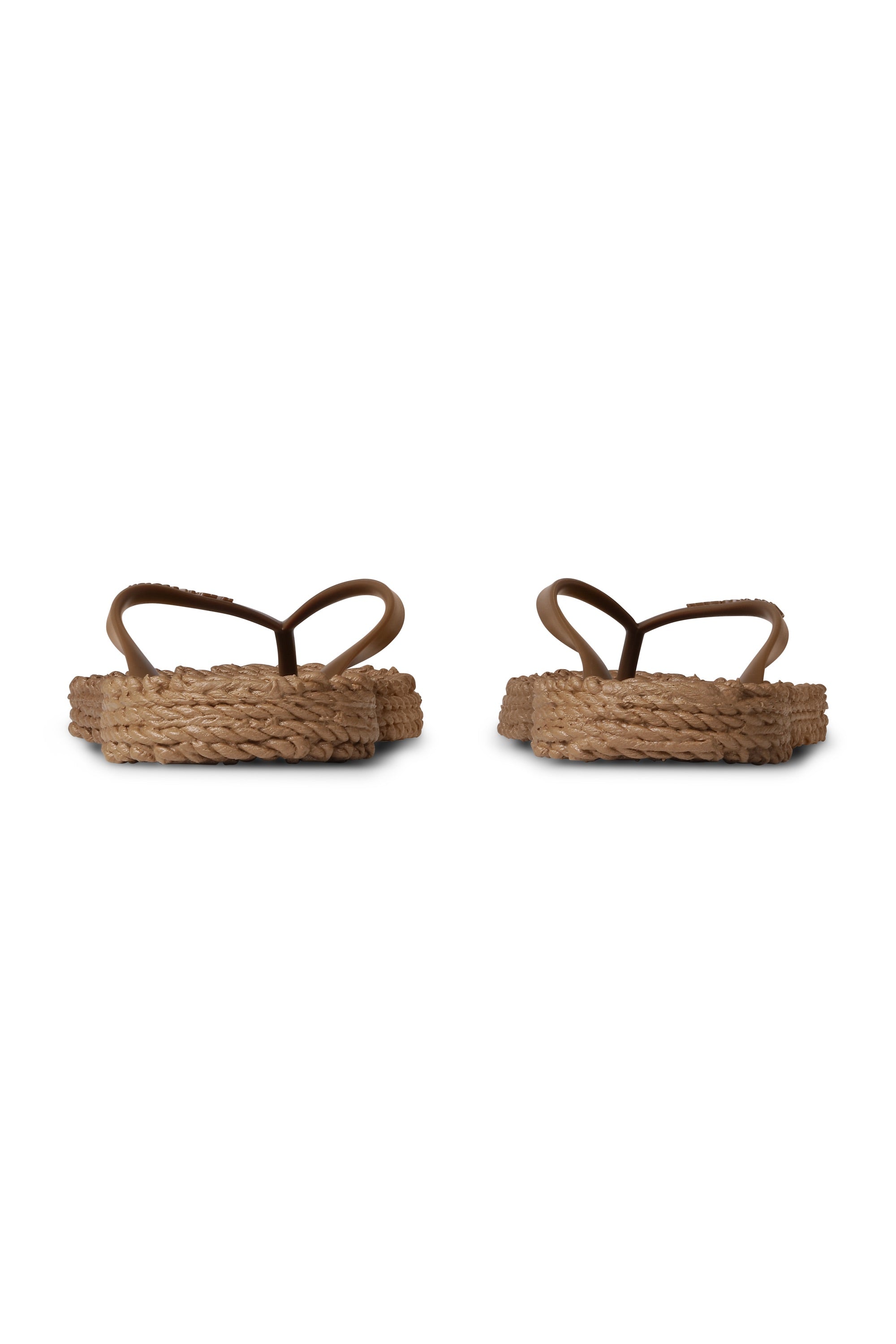 Flip Flop With Logo - Mocca