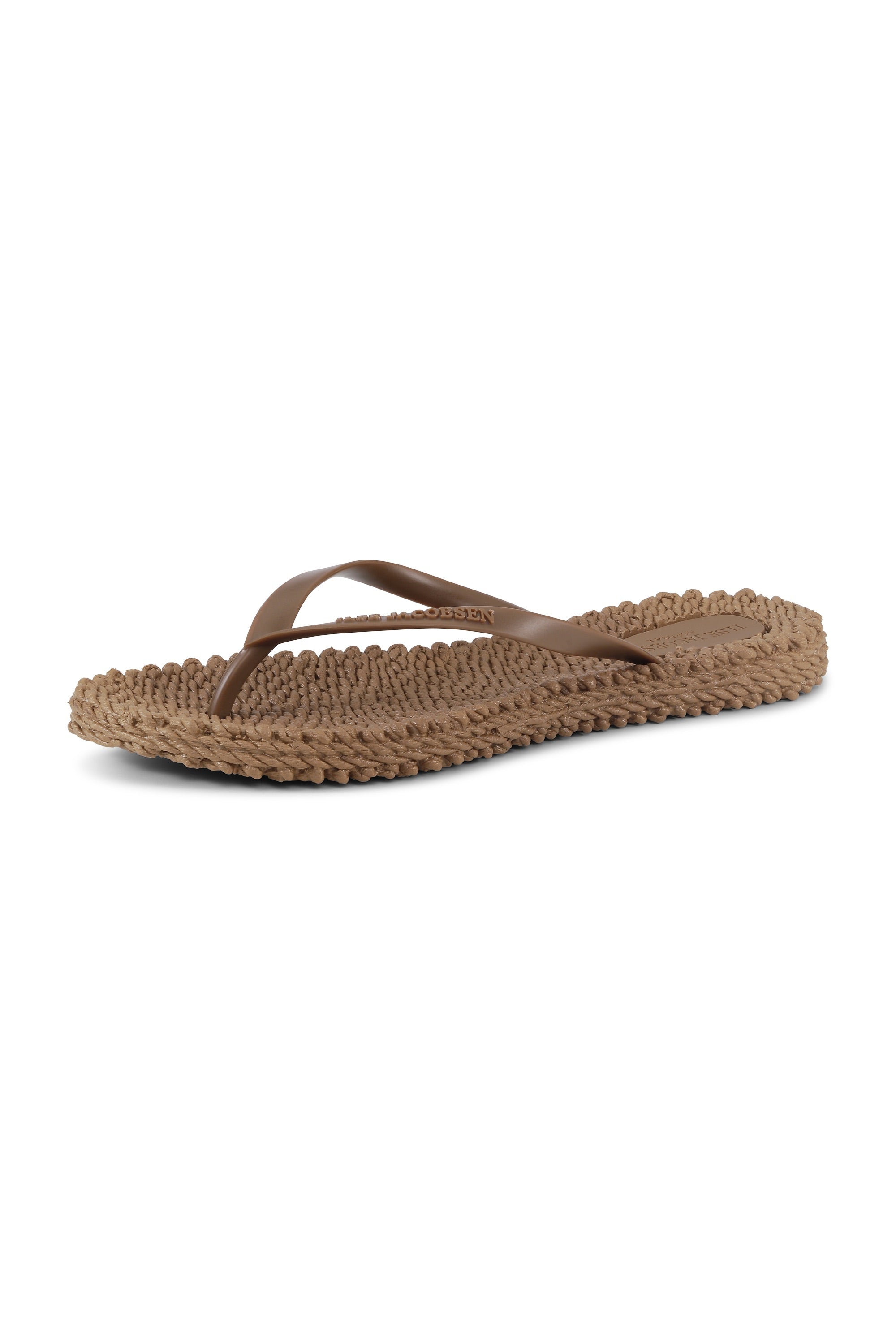 Flip Flop With Logo - Mocca