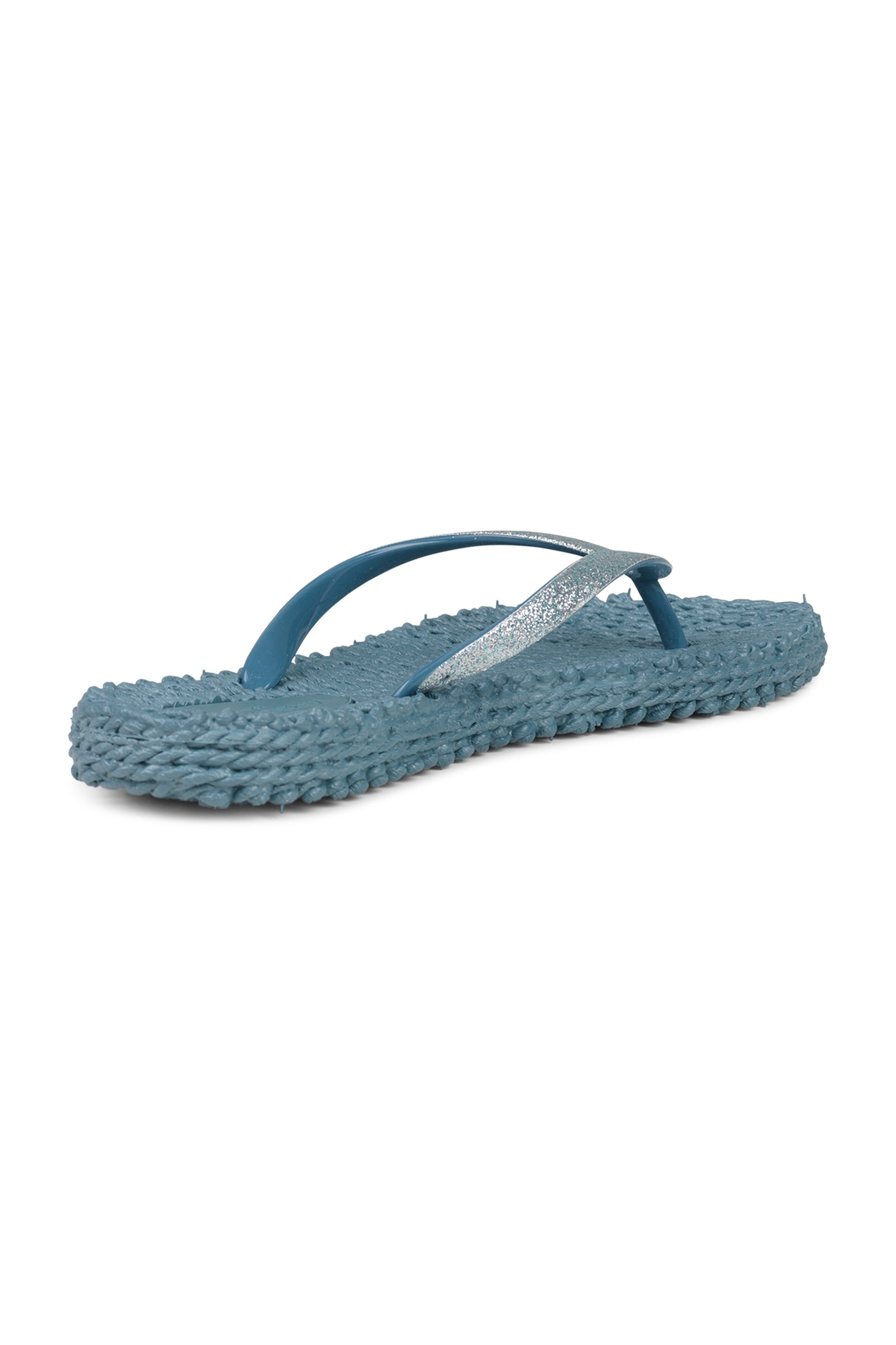 Flip Flop With Glitter - Lichen Blue