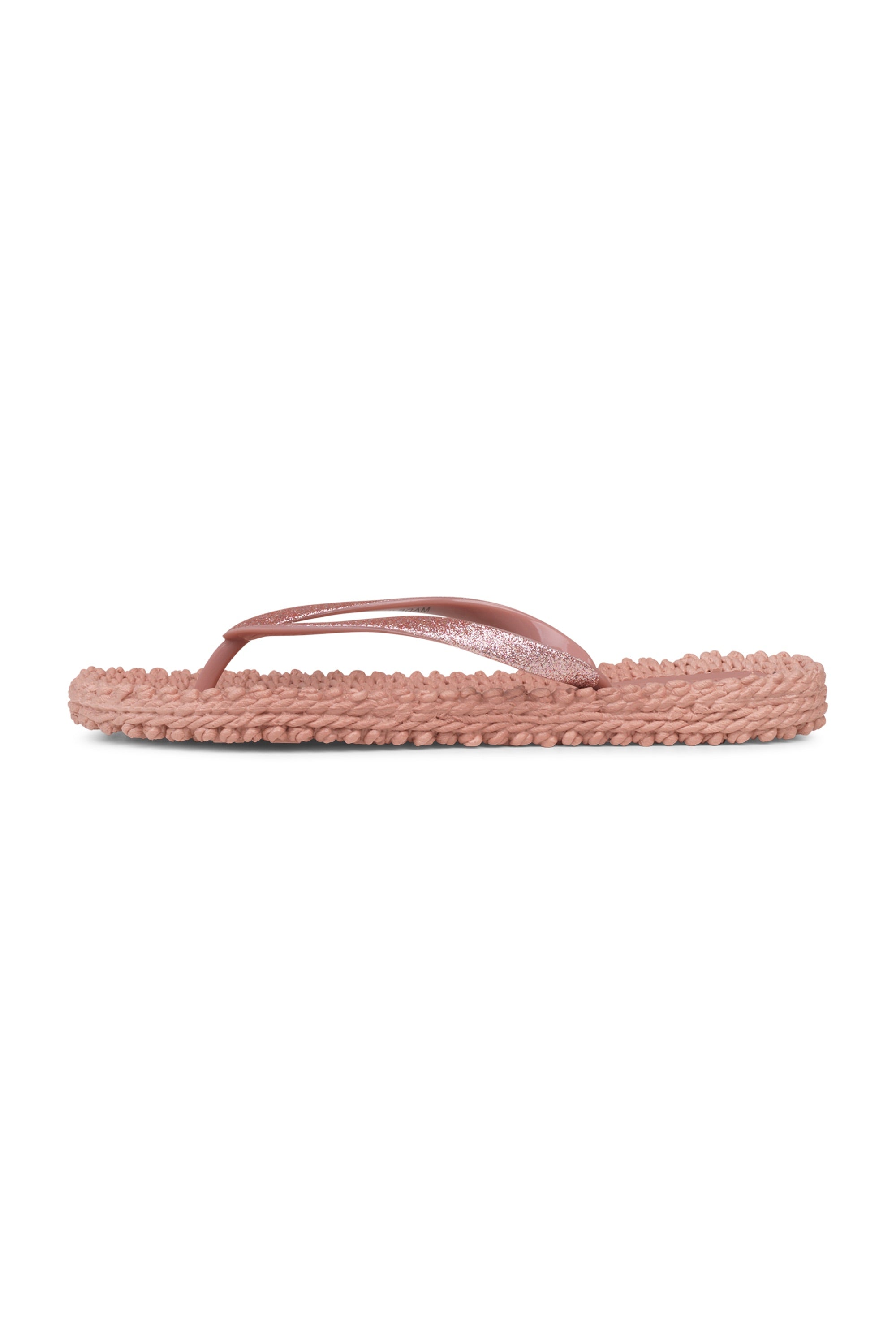 Flip Flop With Glitter - Misty Rose