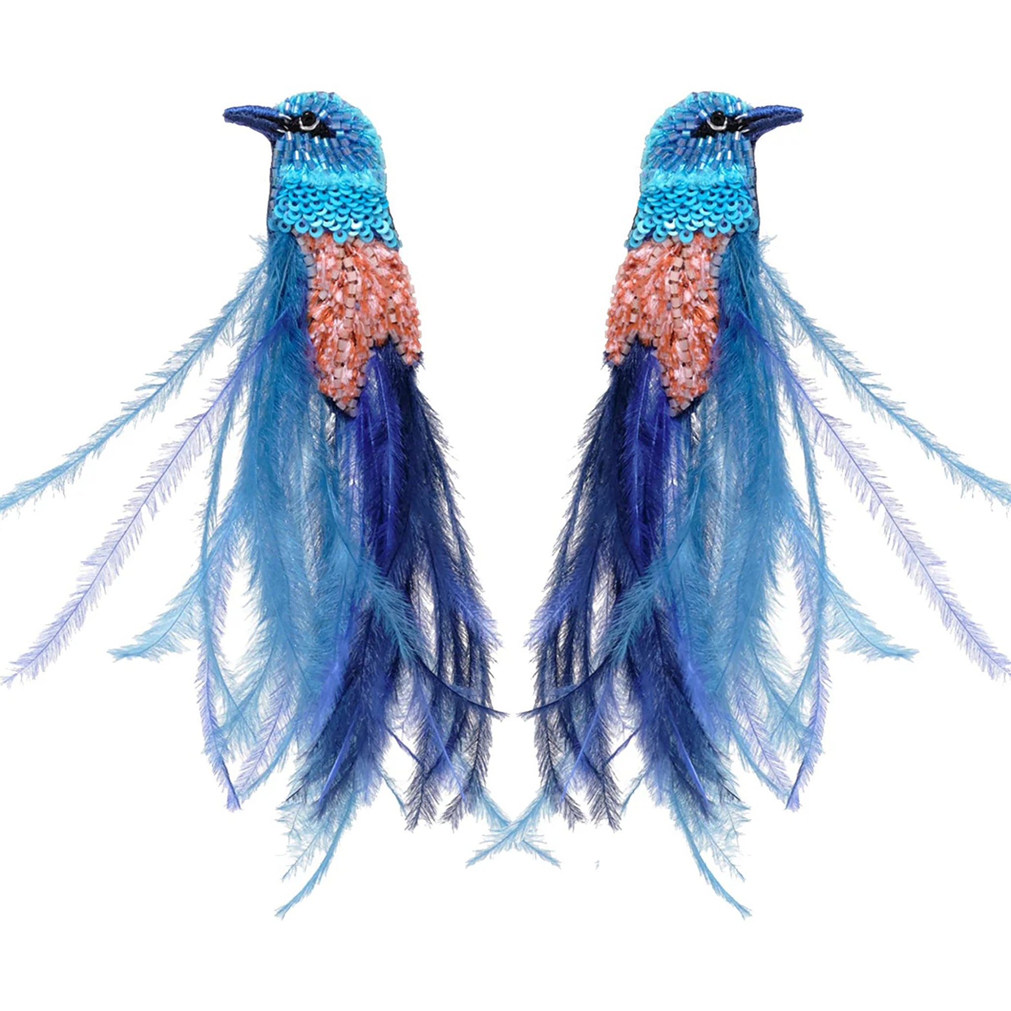 Gianna Earrings - Blue