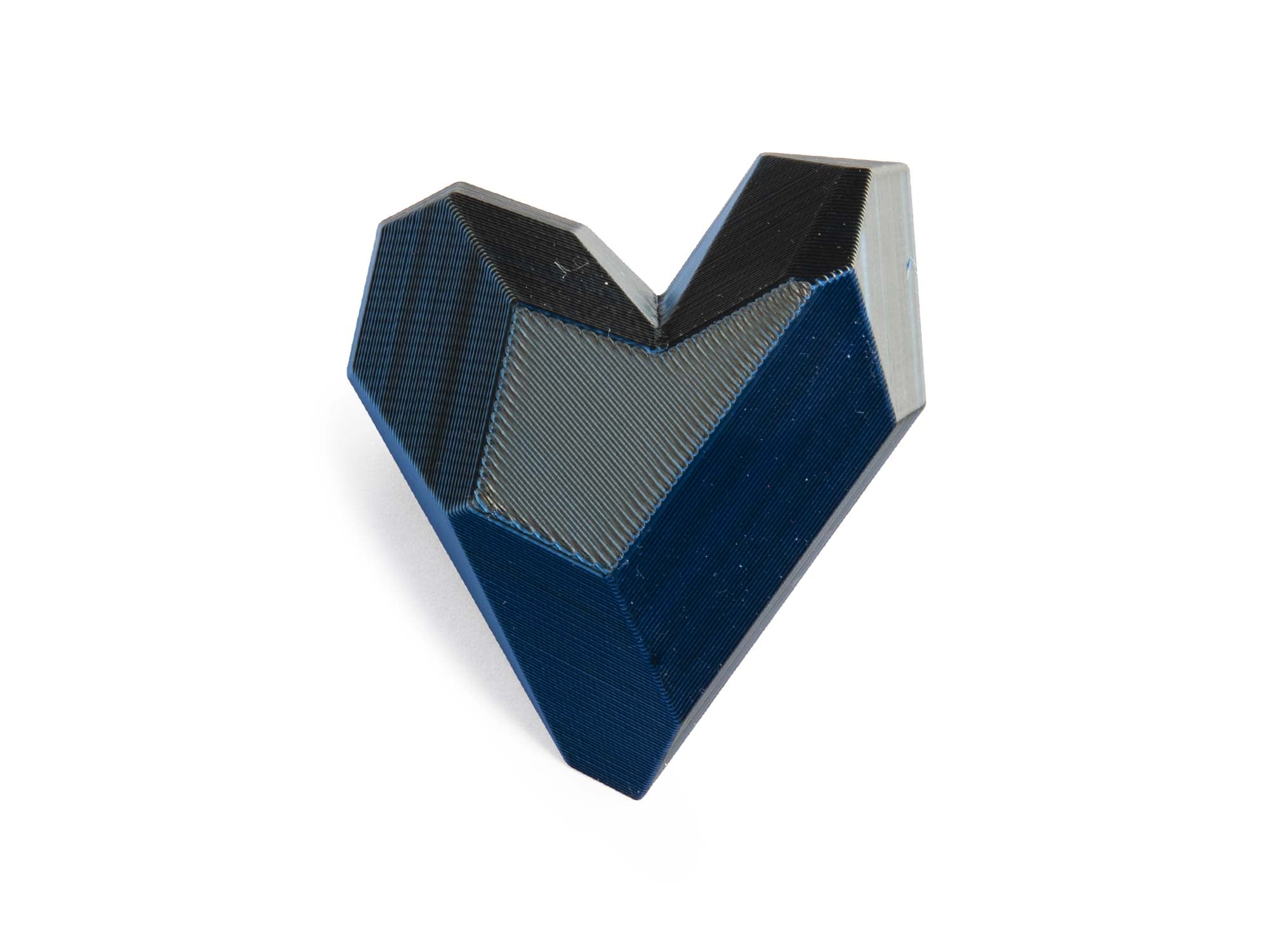 Heart Brooch XS - Ocean