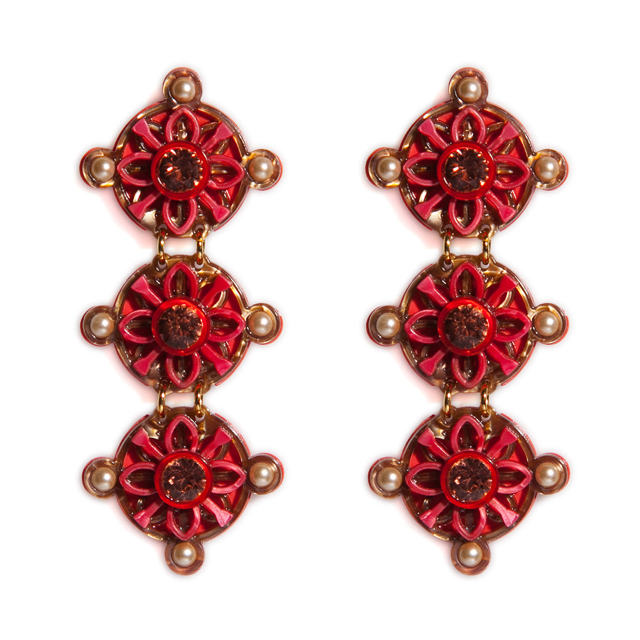 Marina Pink Earrings