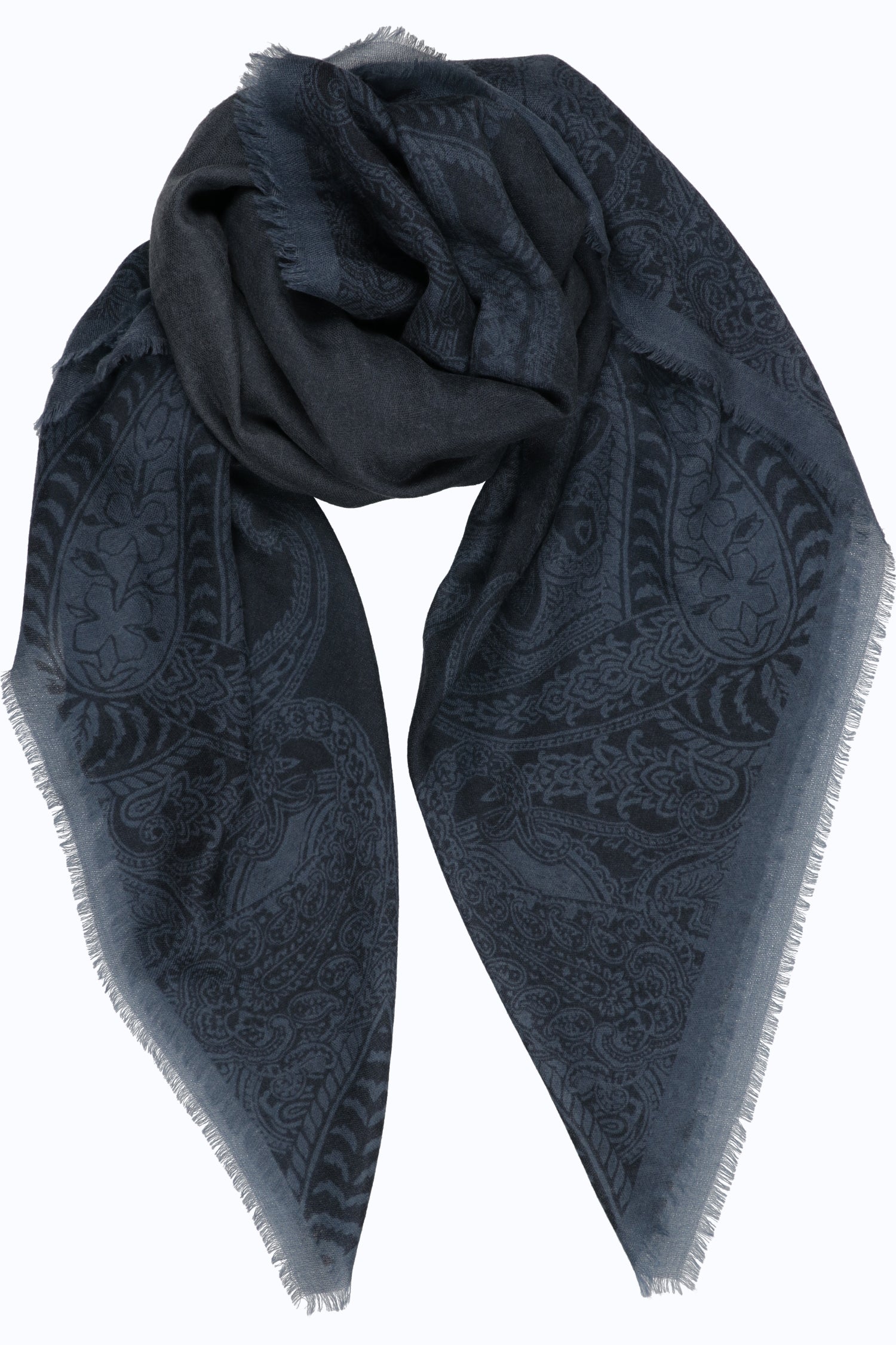 Paisley Border Cashmere Shawl