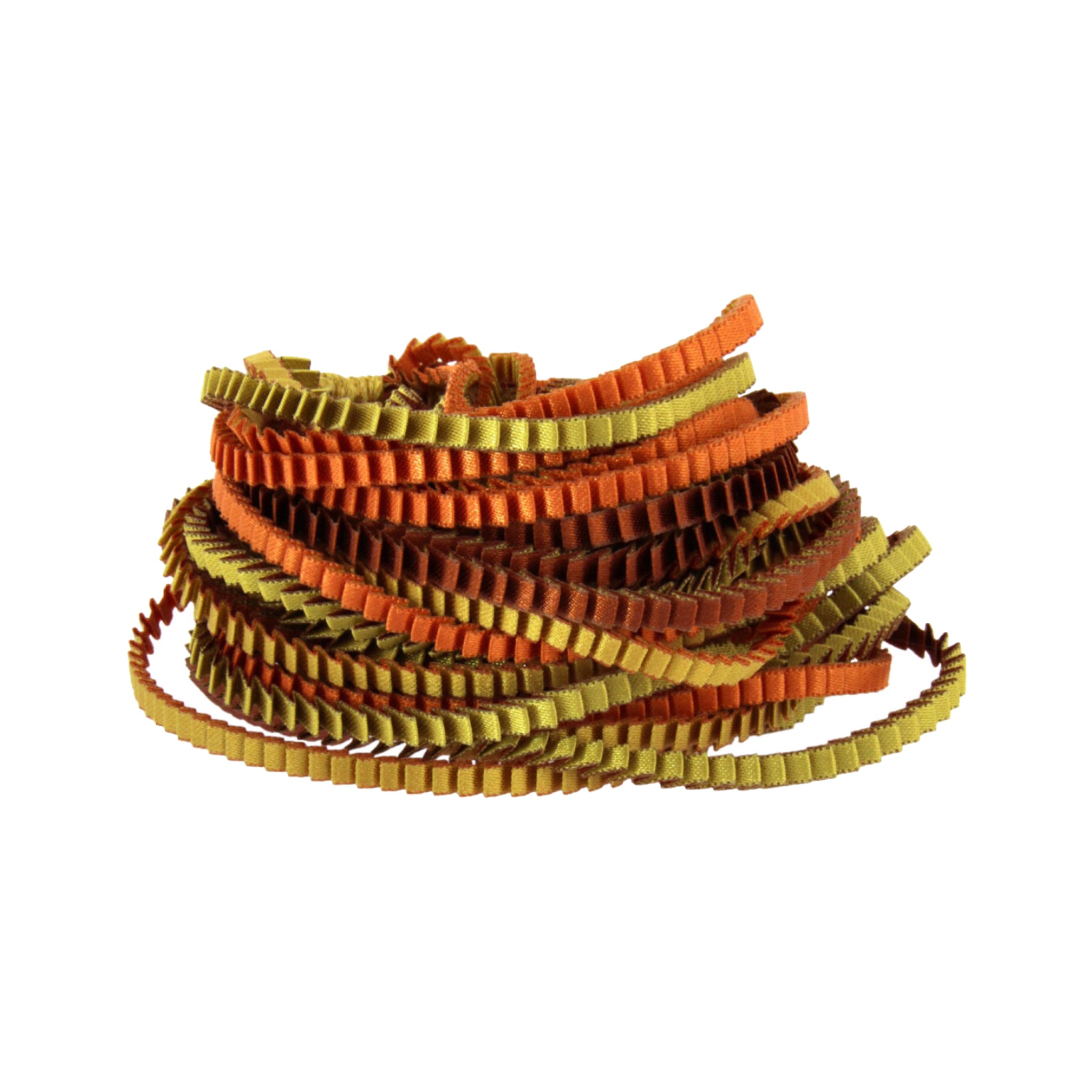 "Essilp" Necklace - Brown, Copper, Gold