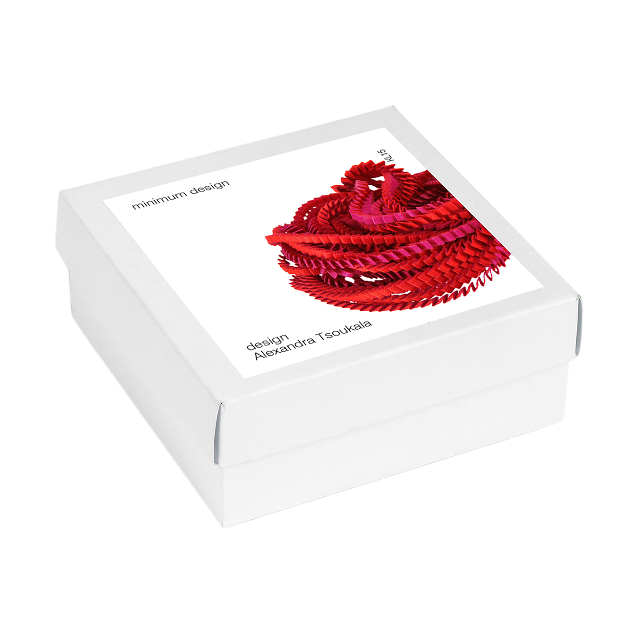 "Essilp" Necklace - Red Fuschia
