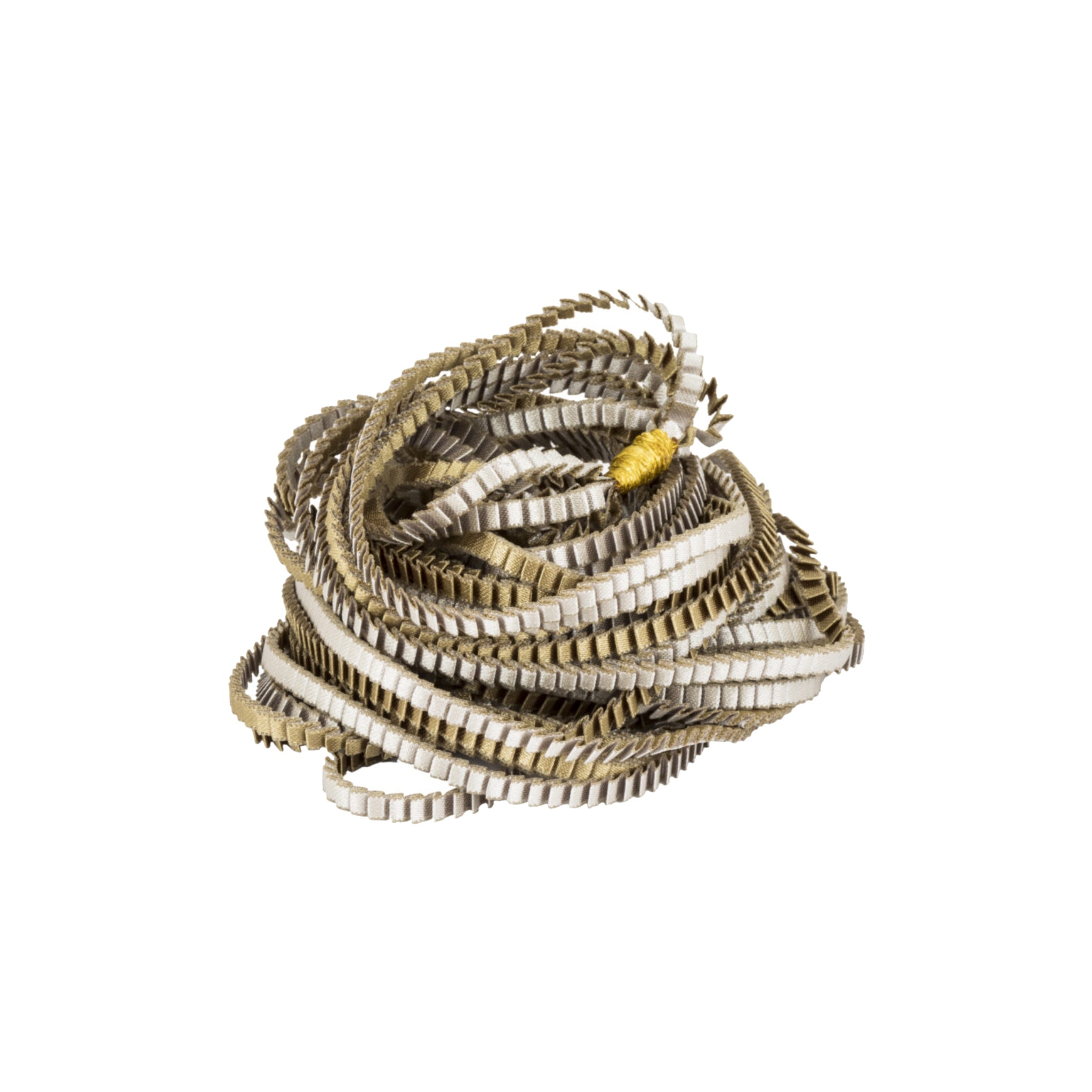 "Essilp" Necklace - Olive, Silver
