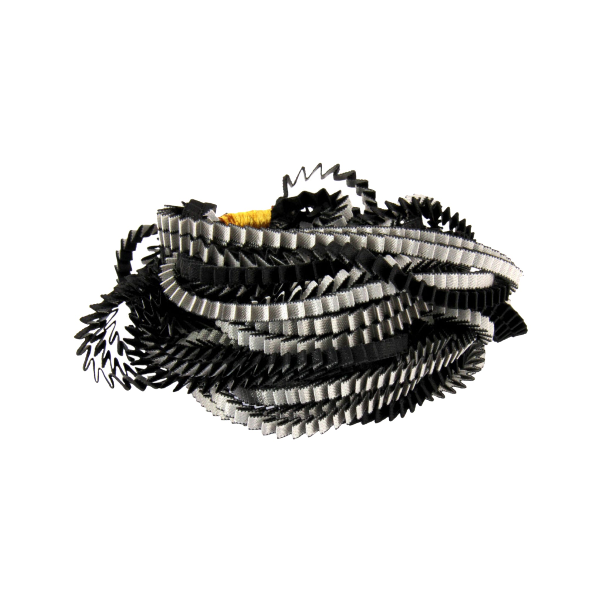 "Essilp" Necklace - Silver Black
