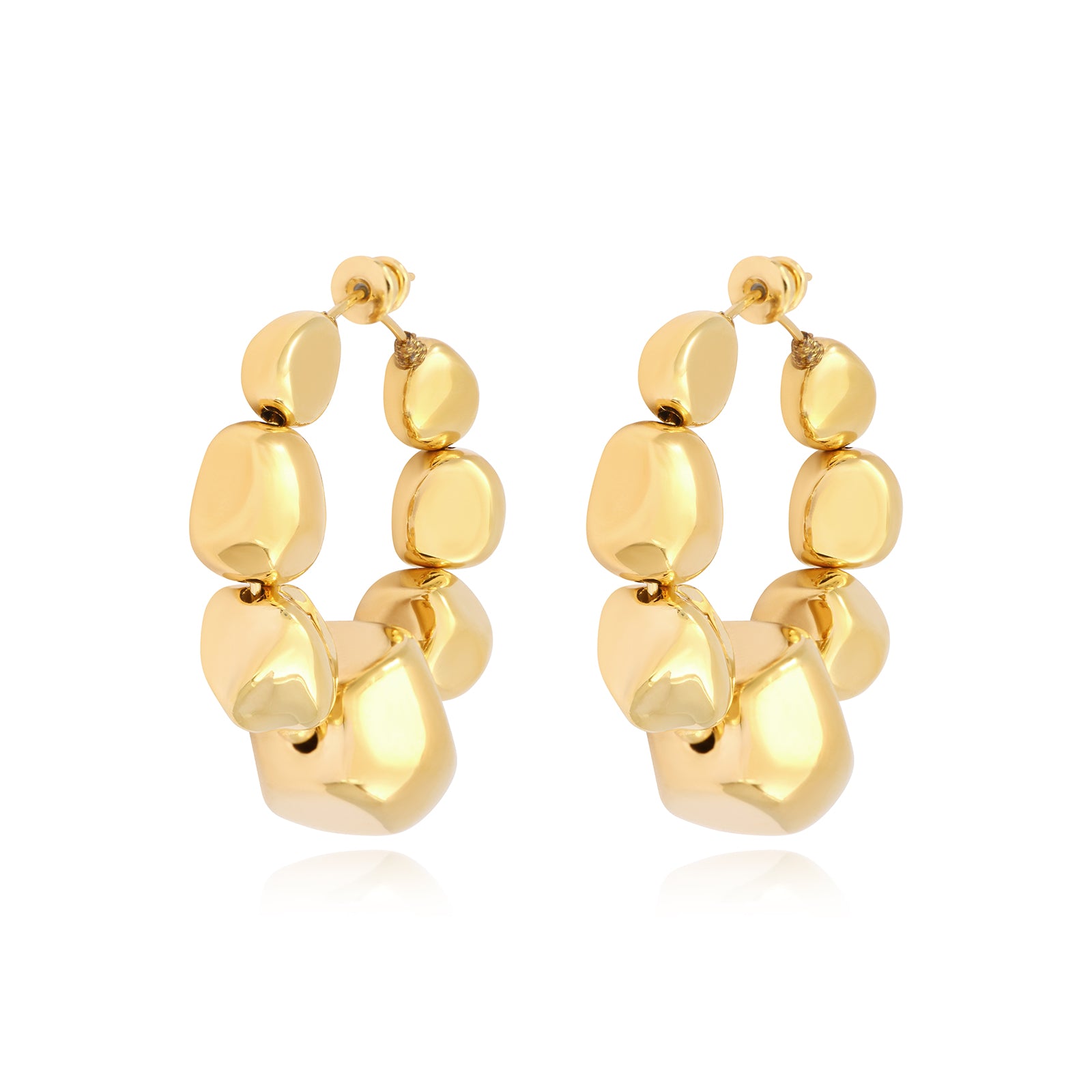 Loulou hoop earrings