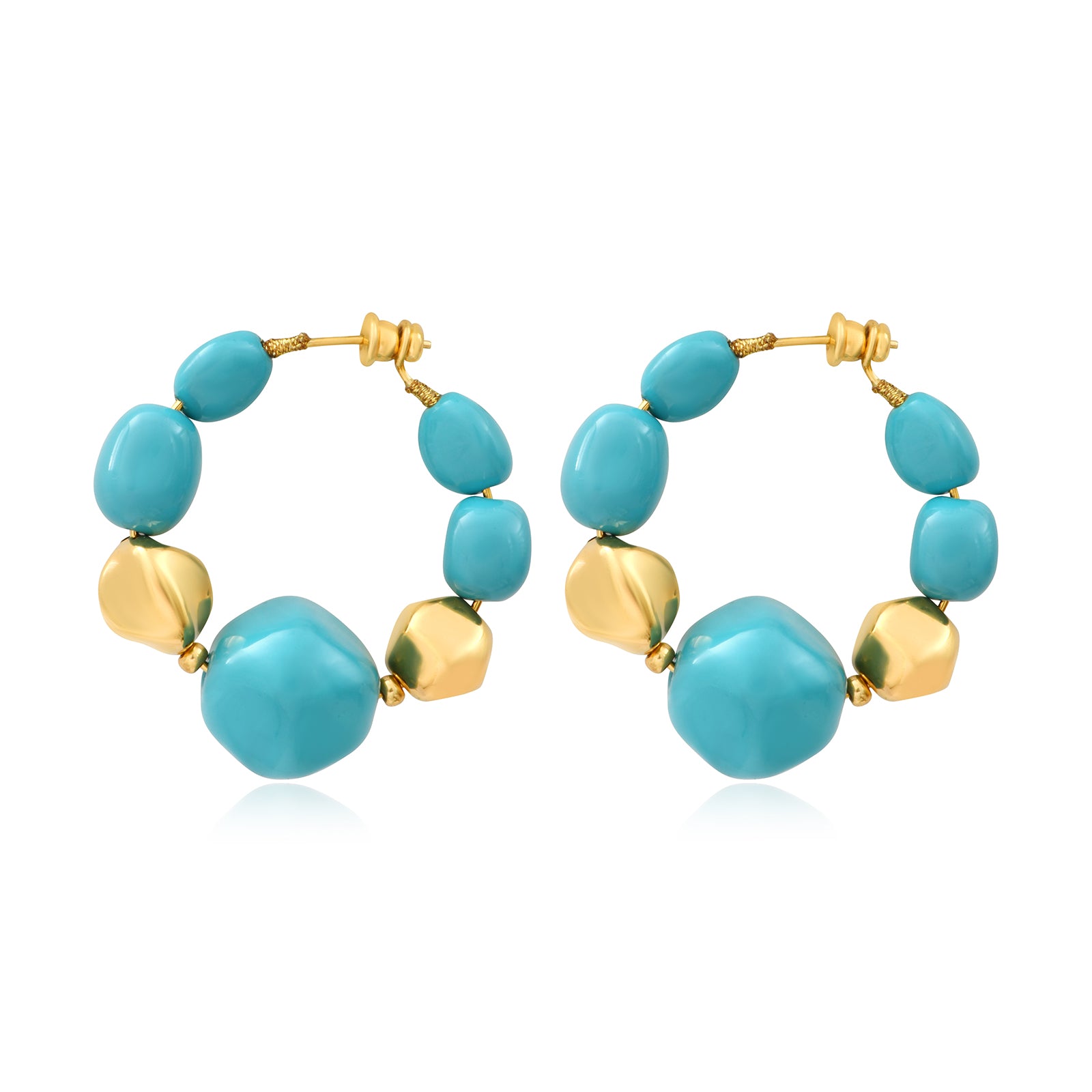 Loulou hoop earrings