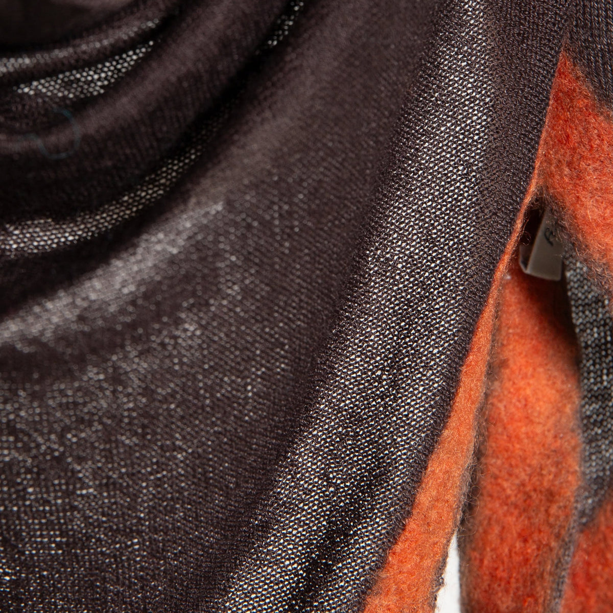 Cashmere & Silk Bandana with Felted BordersCompost & Confit