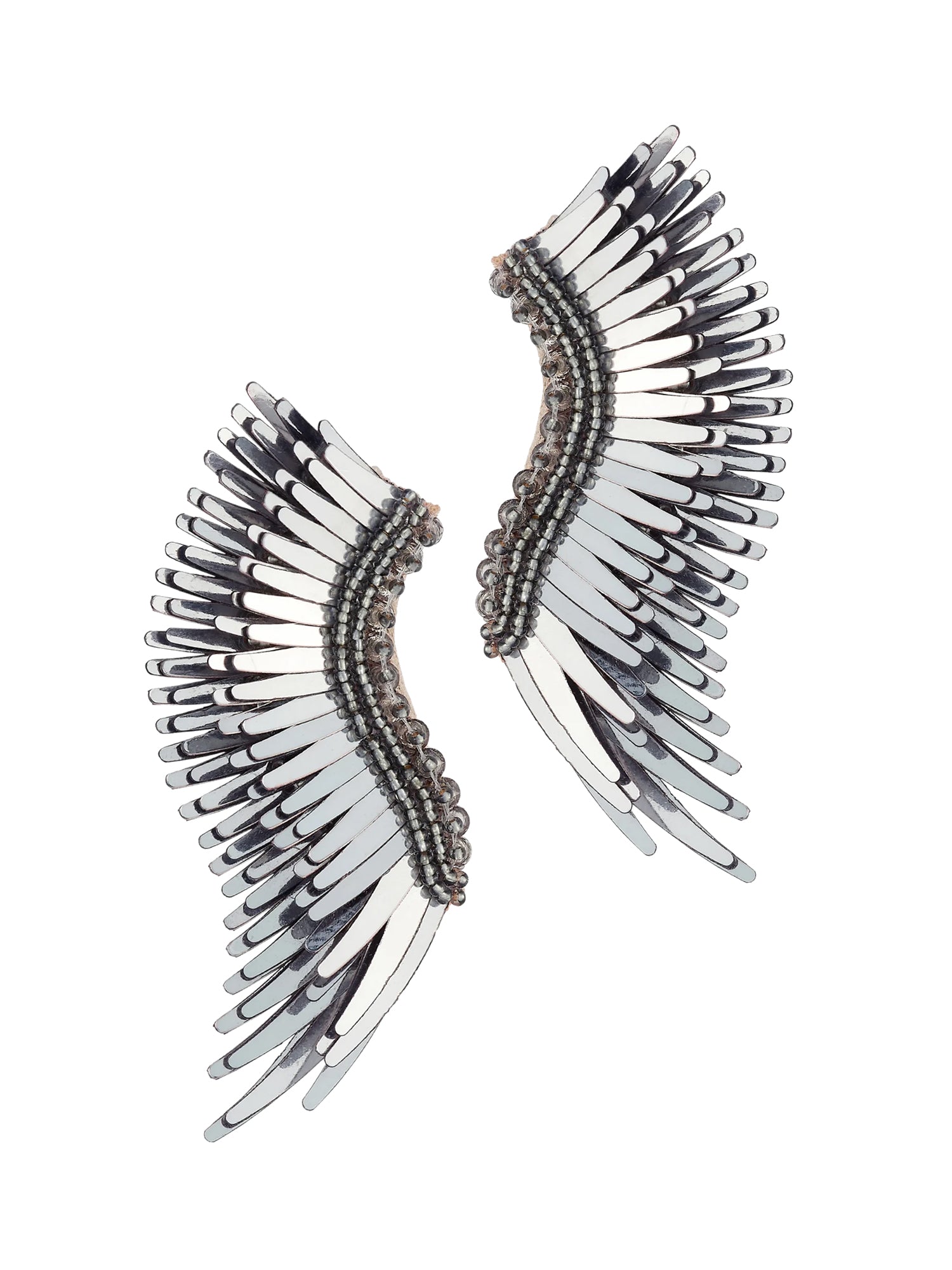 Midi Madeline Earrings Gunmetal