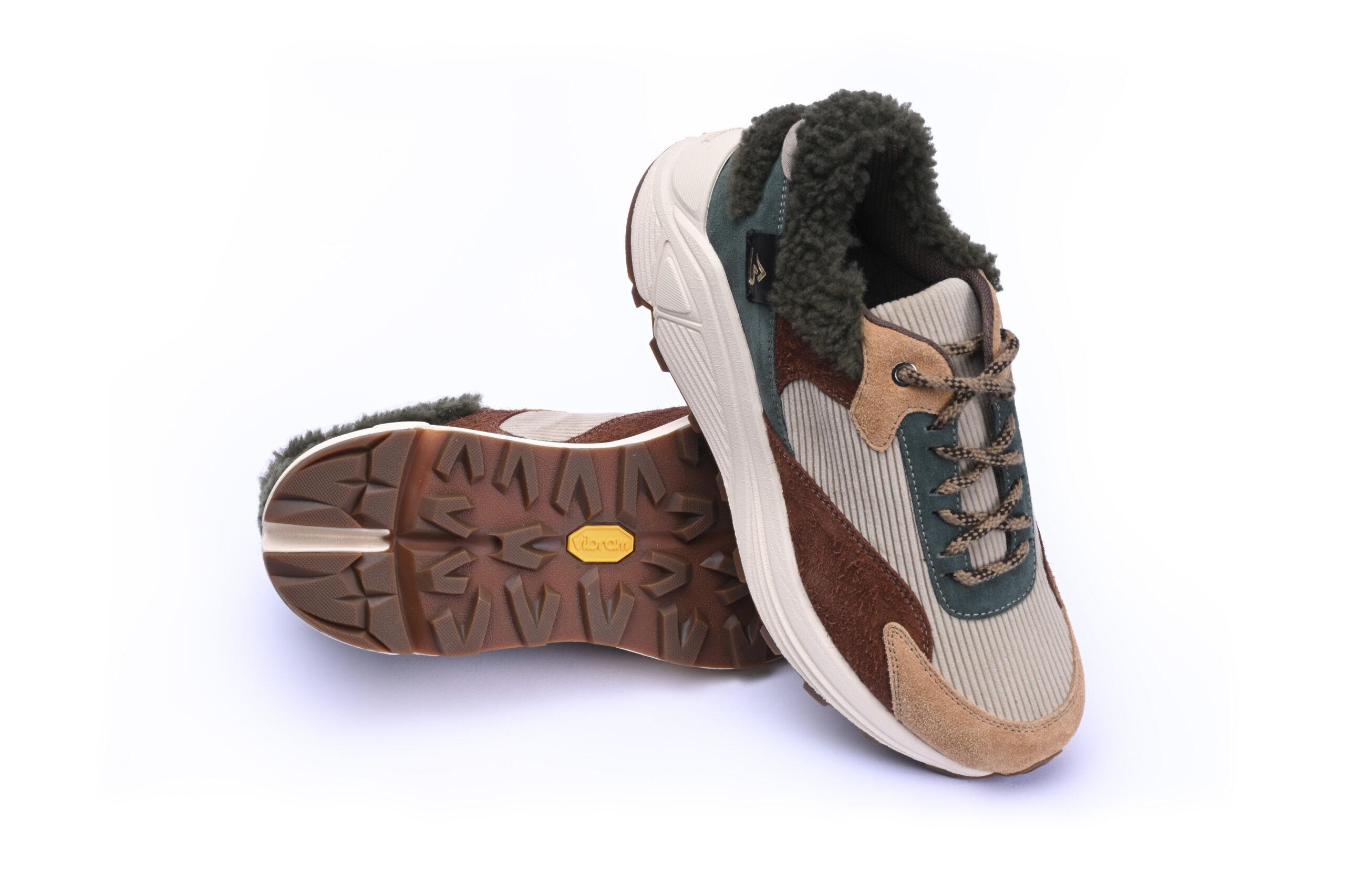 Evelyne Sneakers D02N – Taupe & Cembro