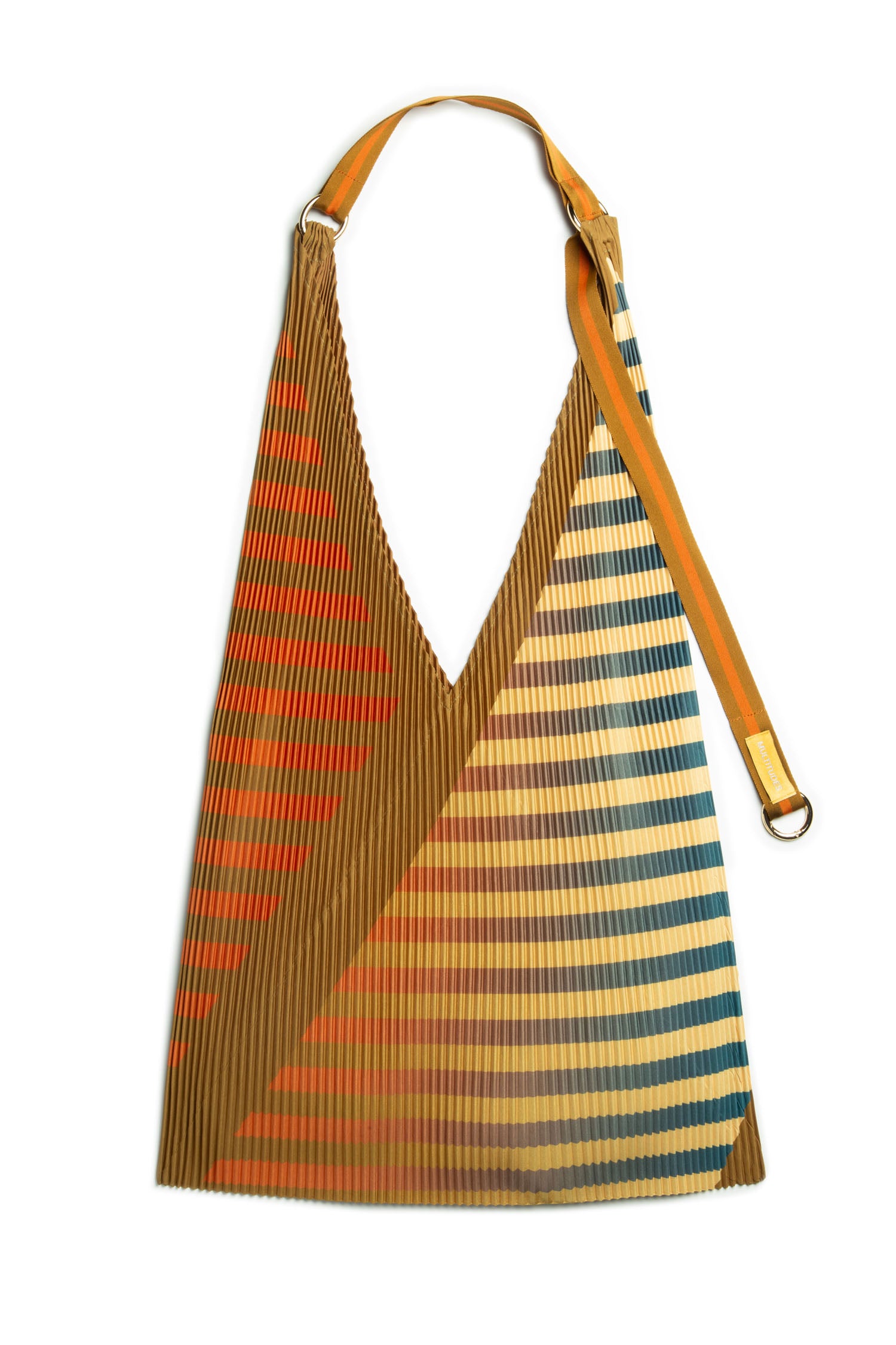 Pleated Y Bag Claudia Ocher