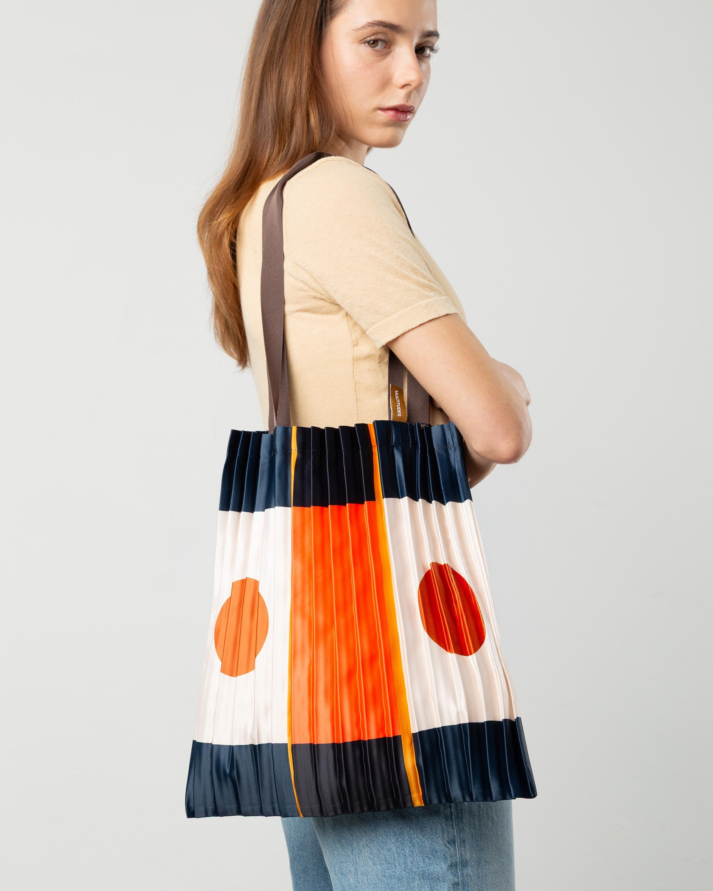 Pozzallo Pleated Tote Bag