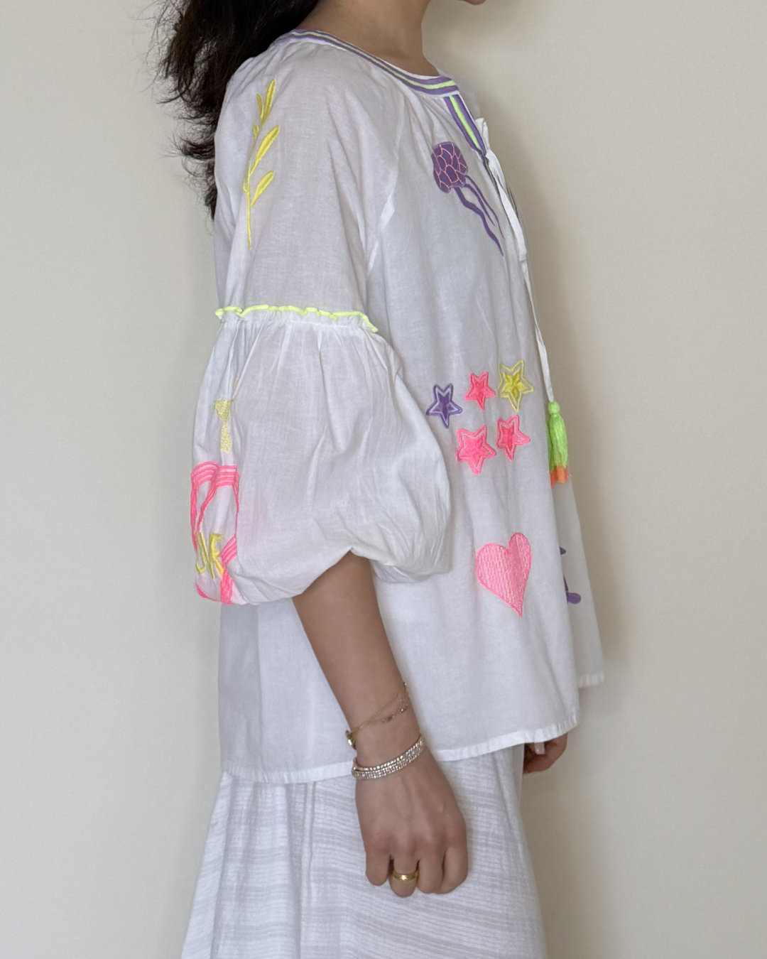Ocean Cotton Blouse
