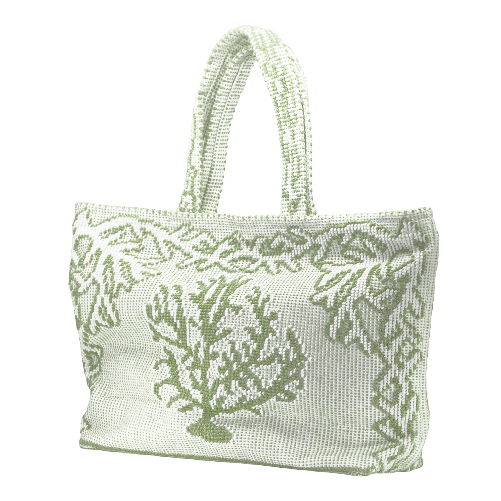 Coral Beach Bag Green