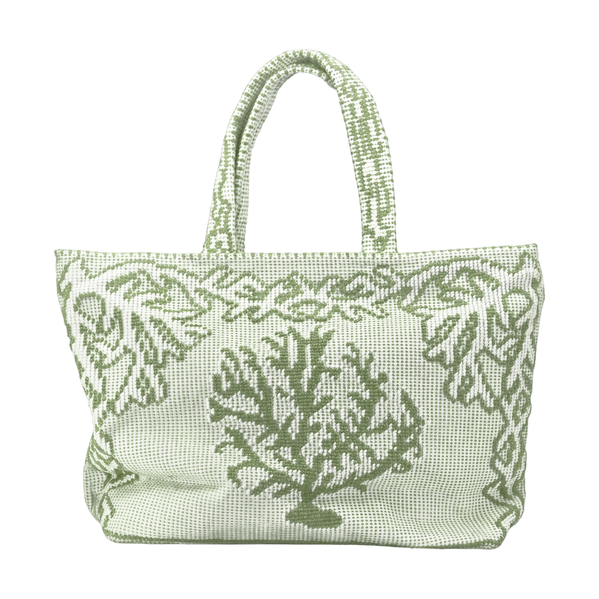 Coral Beach Bag Green