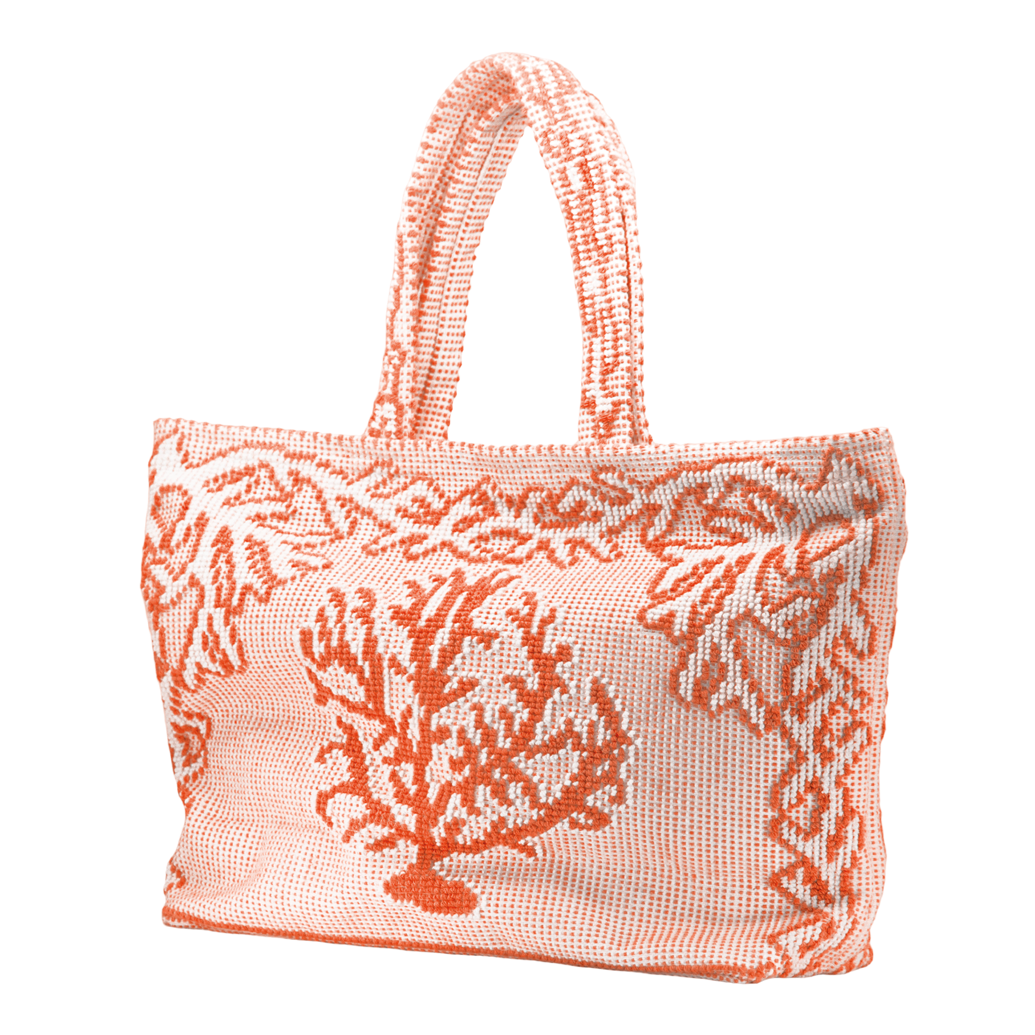 Coral Beach Bag Orange