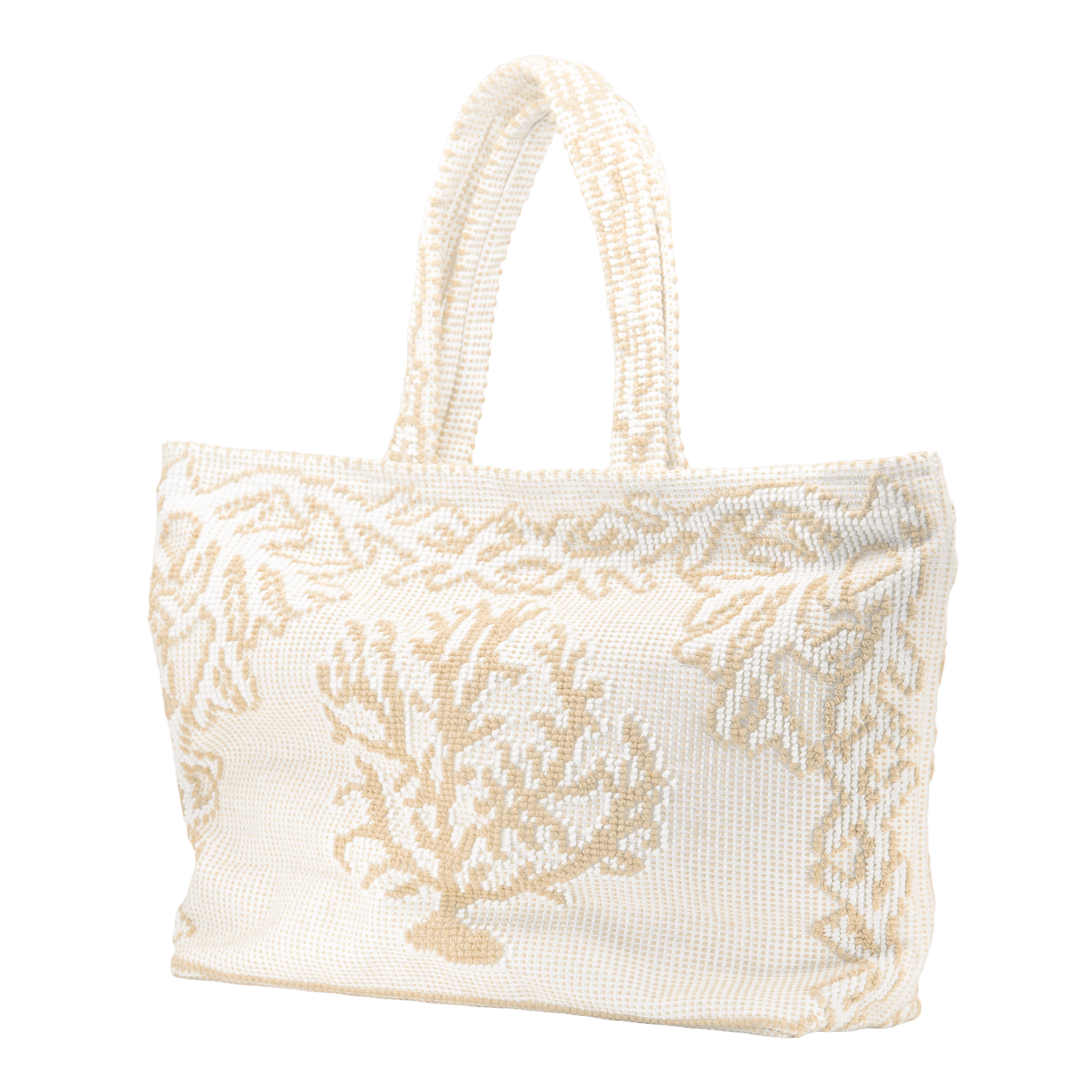 Coral Beach Bag Ecru