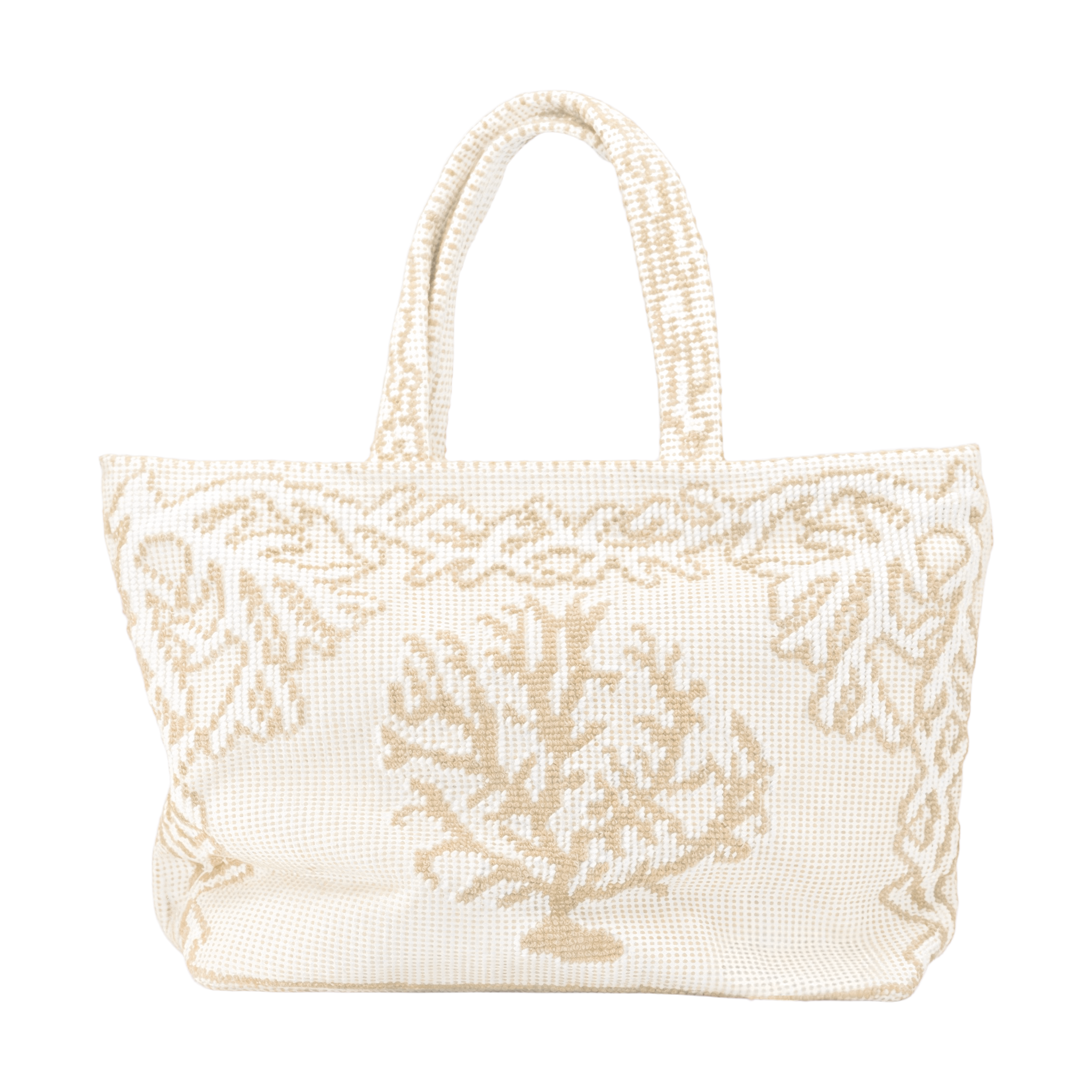 Coral Beach Bag Ecru